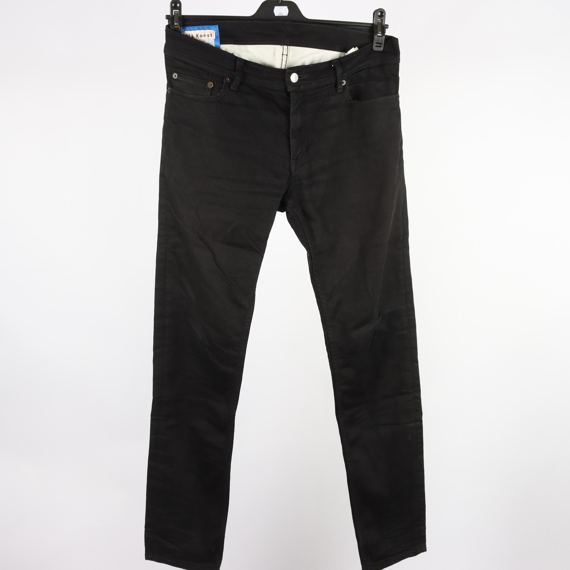 Jeans, Acne Studios Blå Konst, svart, stl. W: 32″ L: 32″