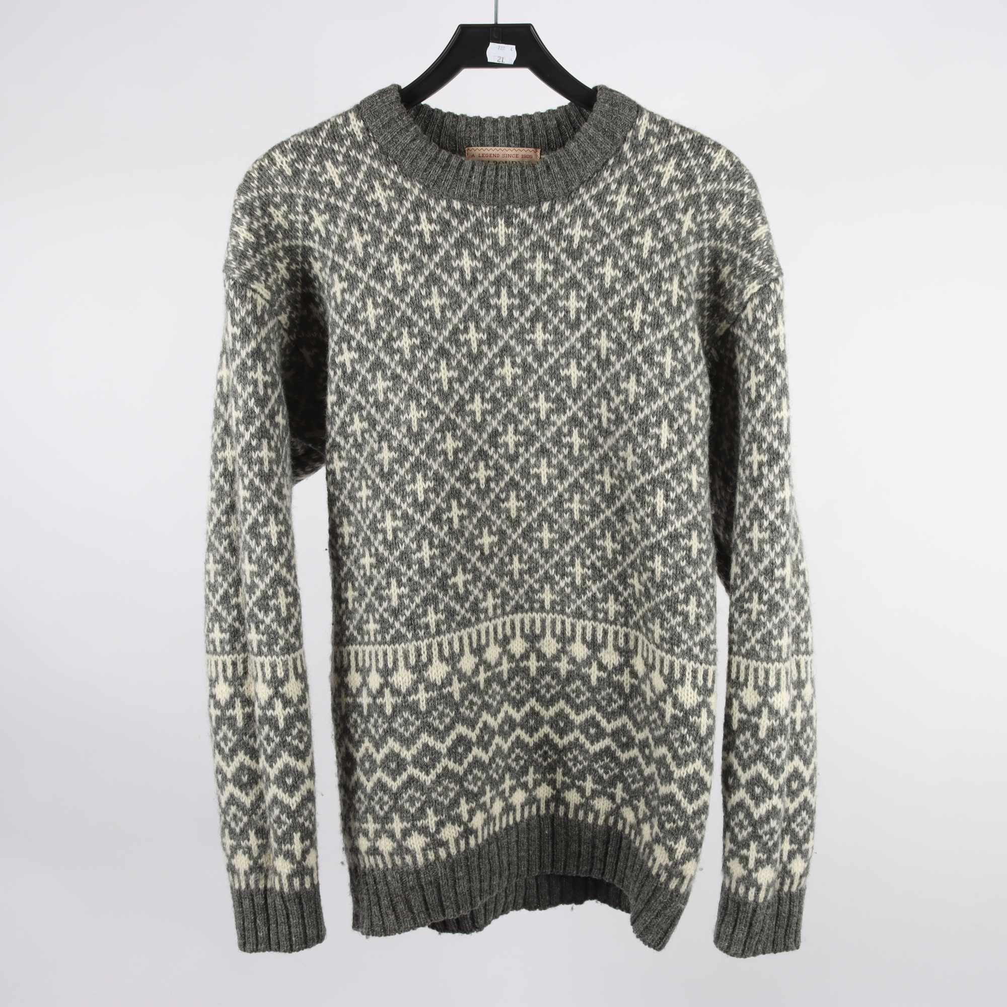 Tröja, Melbourne Classic, grå, vit, stl. M