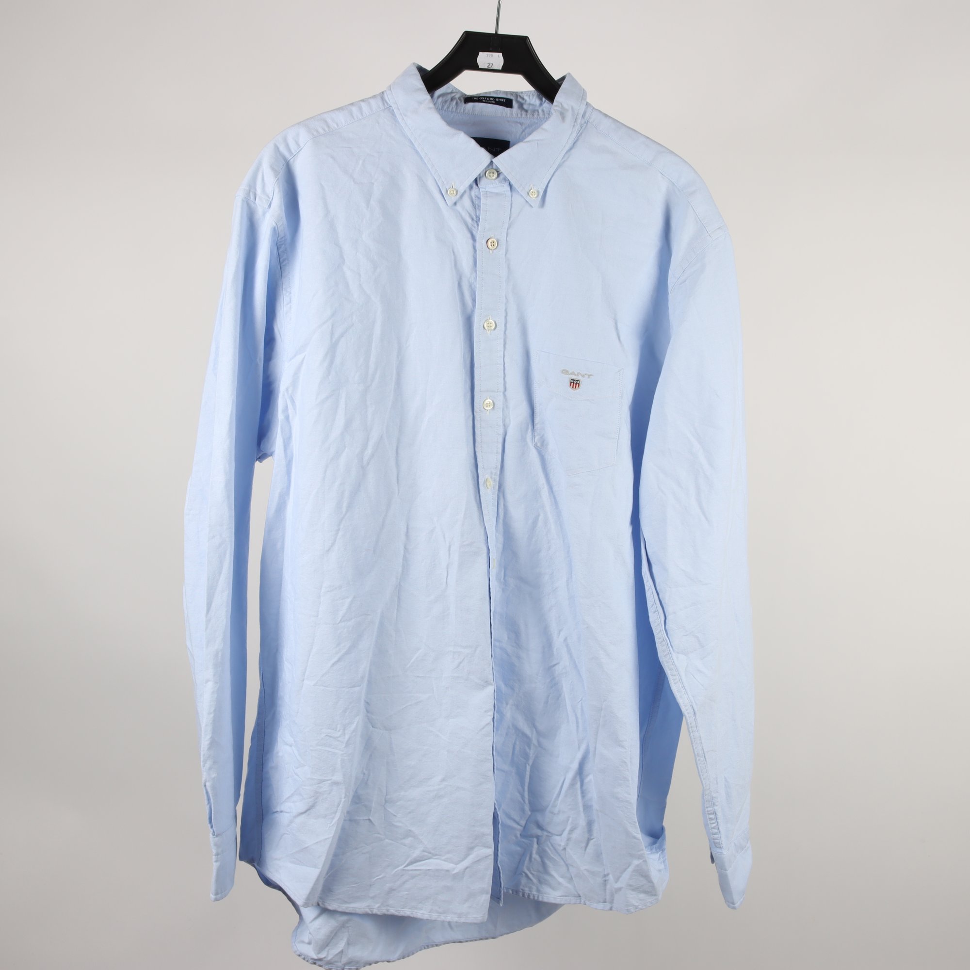 Skjorta, Gant, blå, stl. 3XL