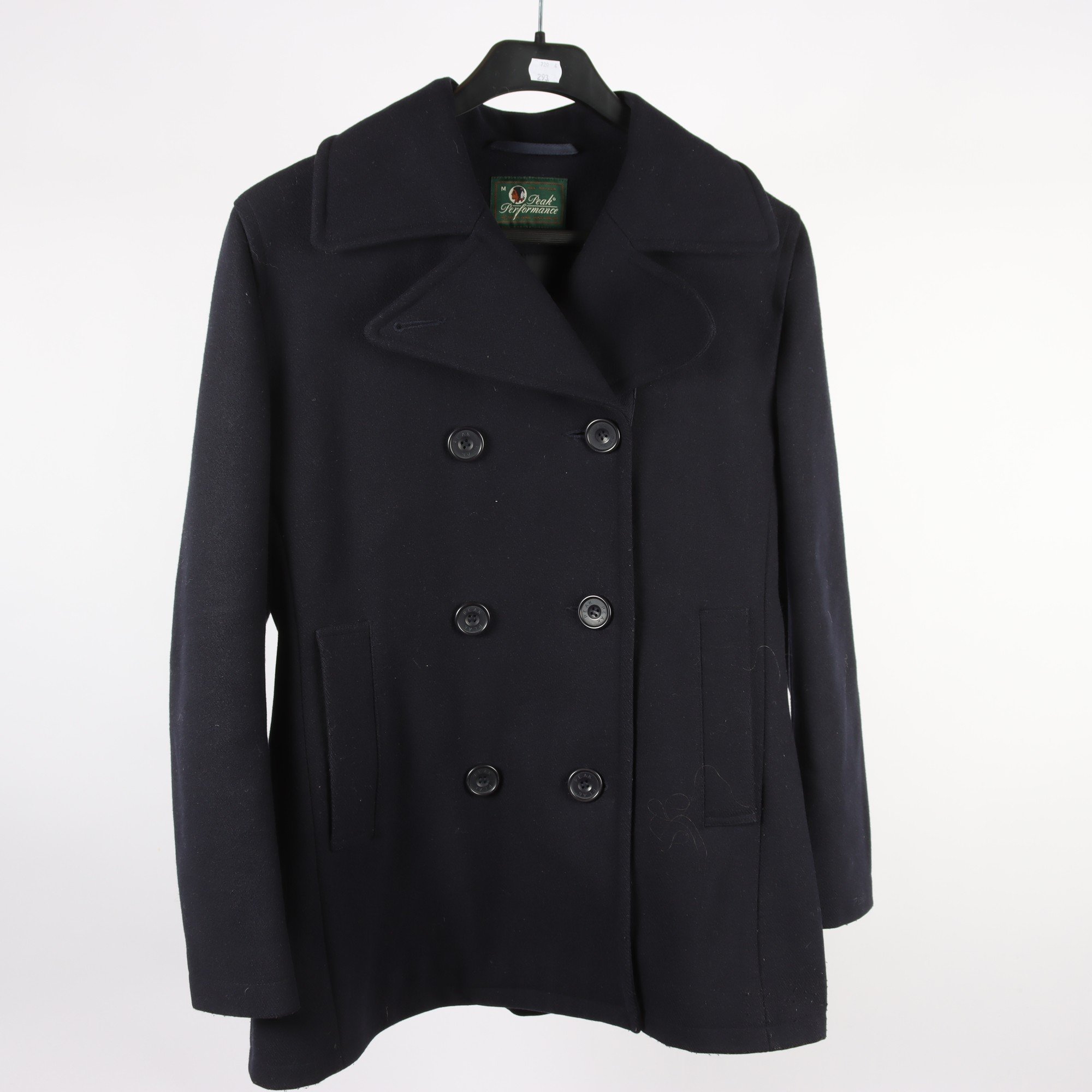 Dam, Jacka, Peak Performance, marinblå, stl. M