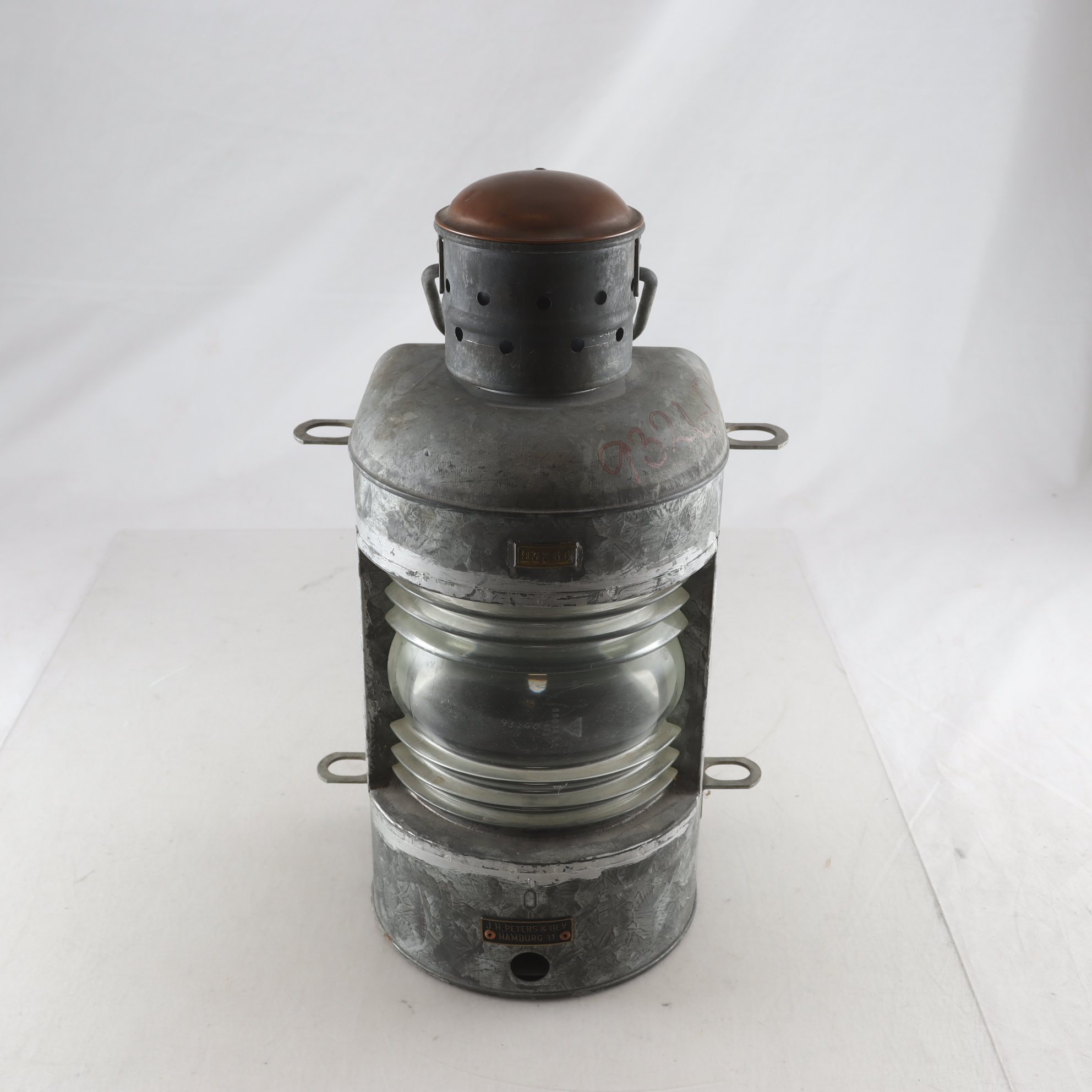 Lanterna, J.H Peters & bey, Hamburg 11. Samfraktas ej.