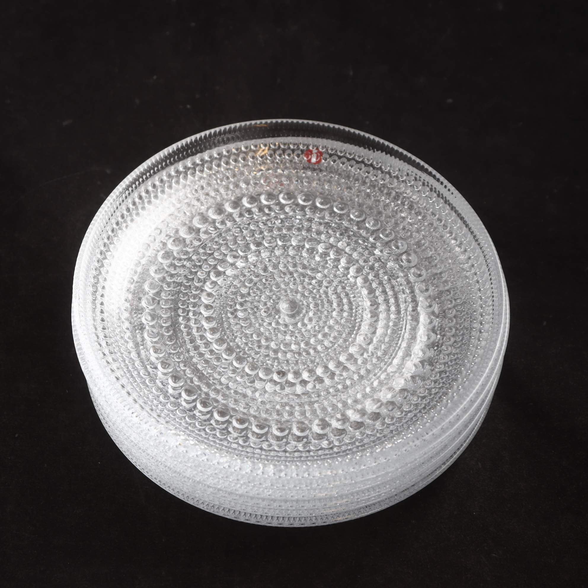 Assietter, Kastehelmi, Oiva Toikka, Iittala, 6 st