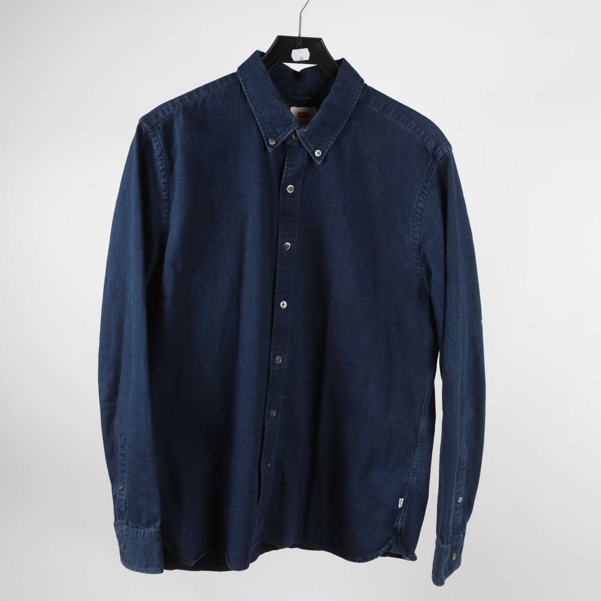 Jeansskjorta, Levis, blå, stl. L
