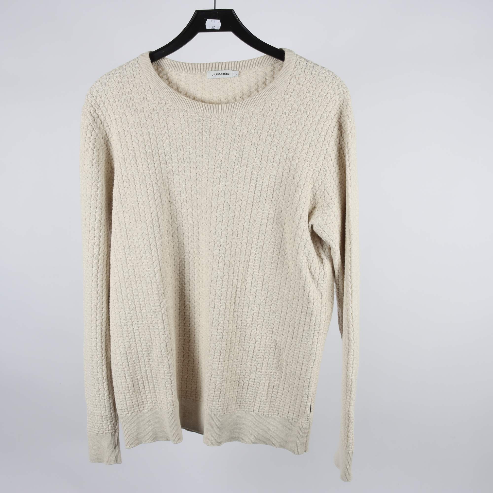 Tröja, J.Lindeberg, ljusbeige, stl. L
