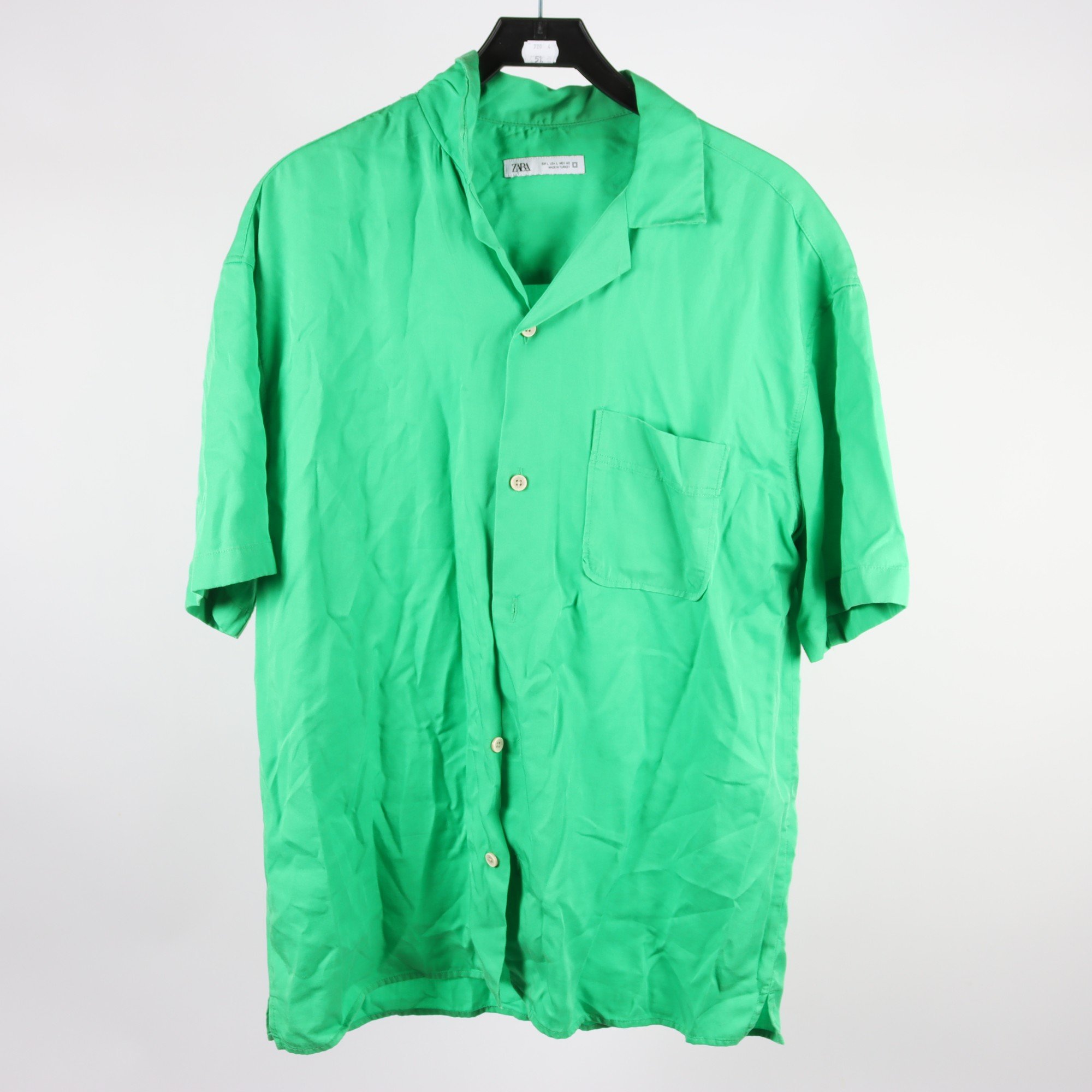 Skjorta, Zara, grön, stl. L.