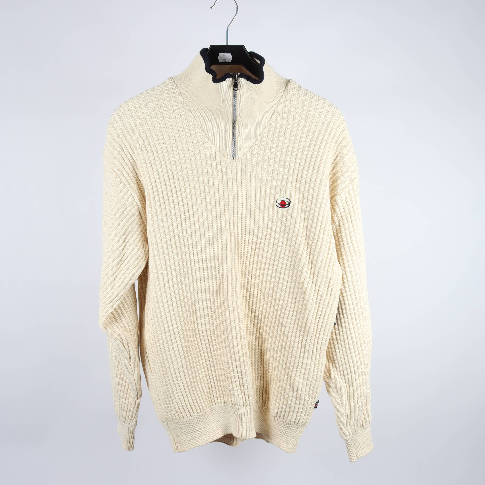 Fodrad tröja, Holebrook, beige, stl. L.