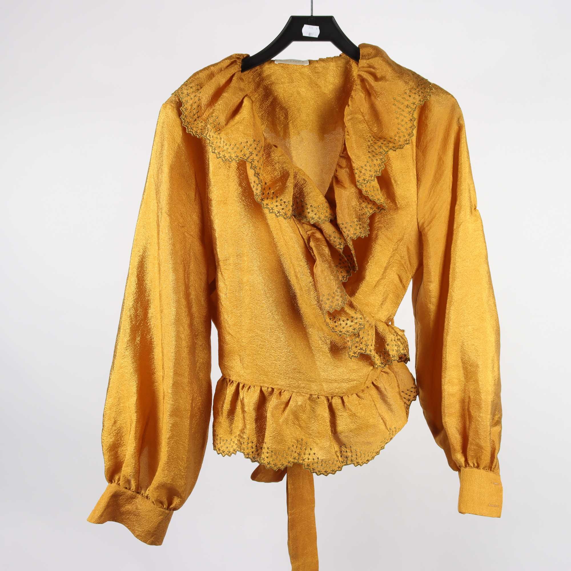 Blus, Stine Goya, guldbrun, stl. XL