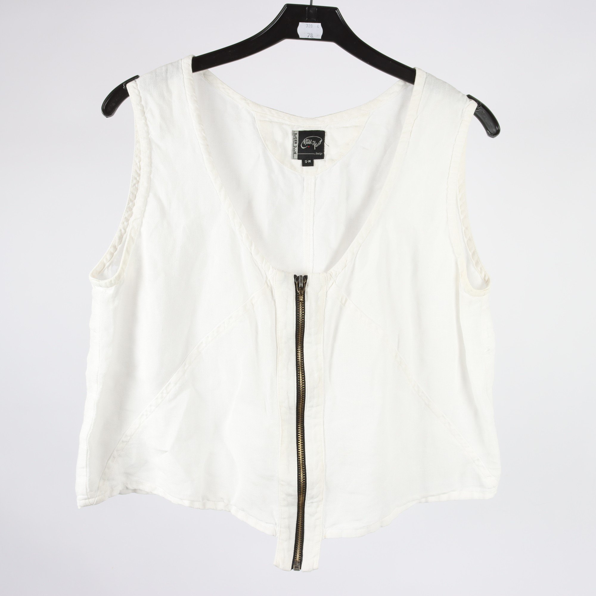 Linne, Olars Ulla, vit, stl. S/M