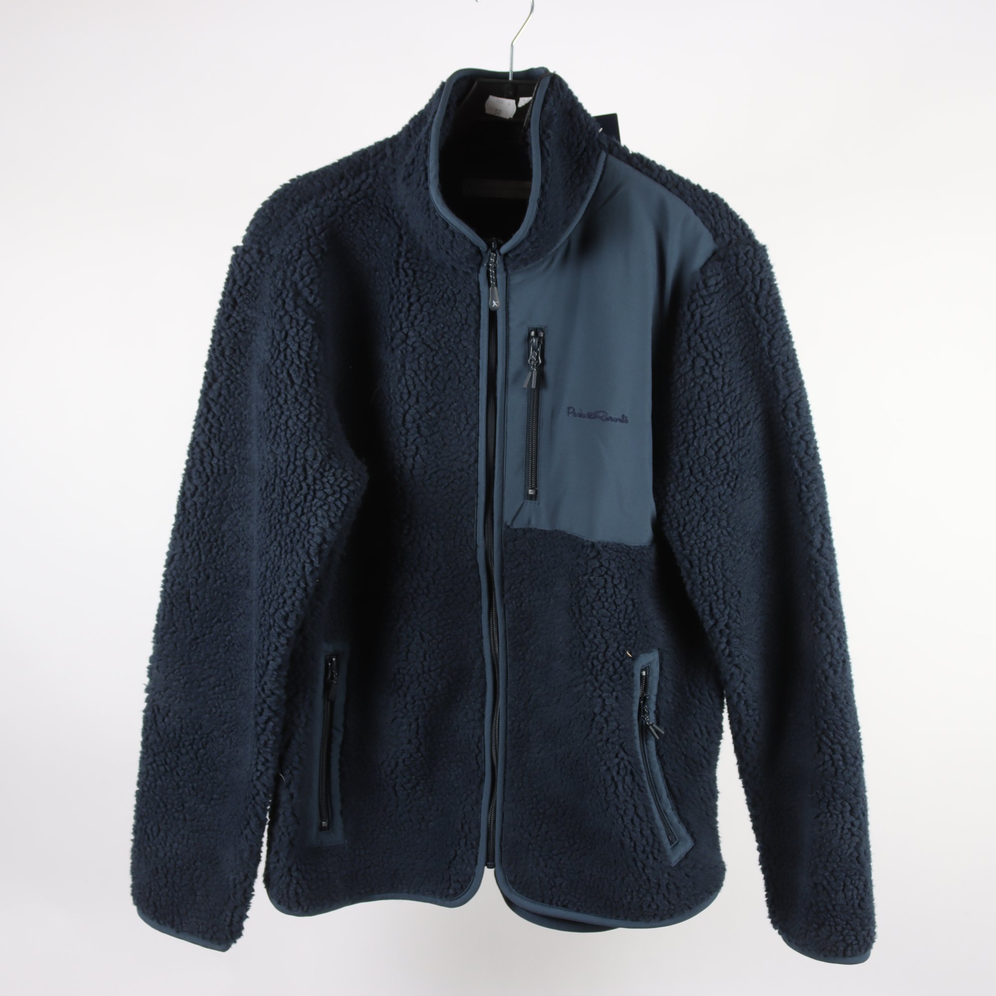 Teddytröja, James Harvest, blå, pile, slt. L.