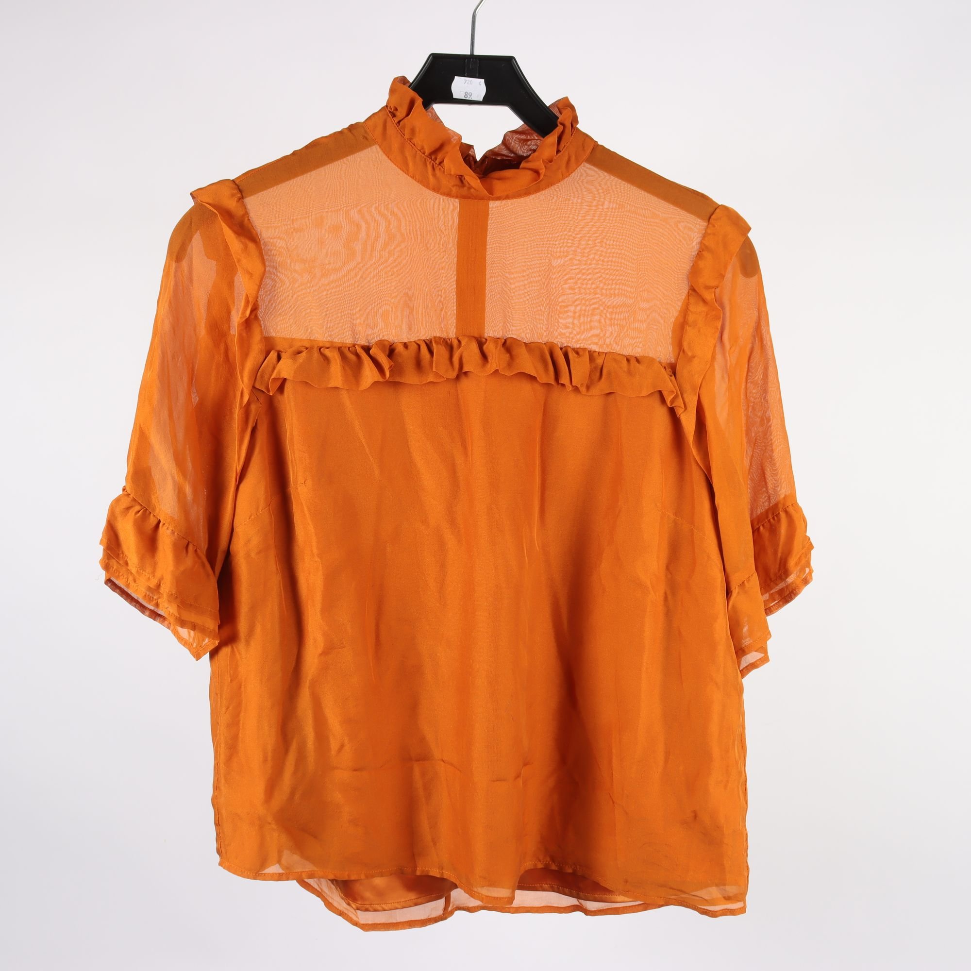 Blus, Notes Du Nord, tegelröd, stl. 38