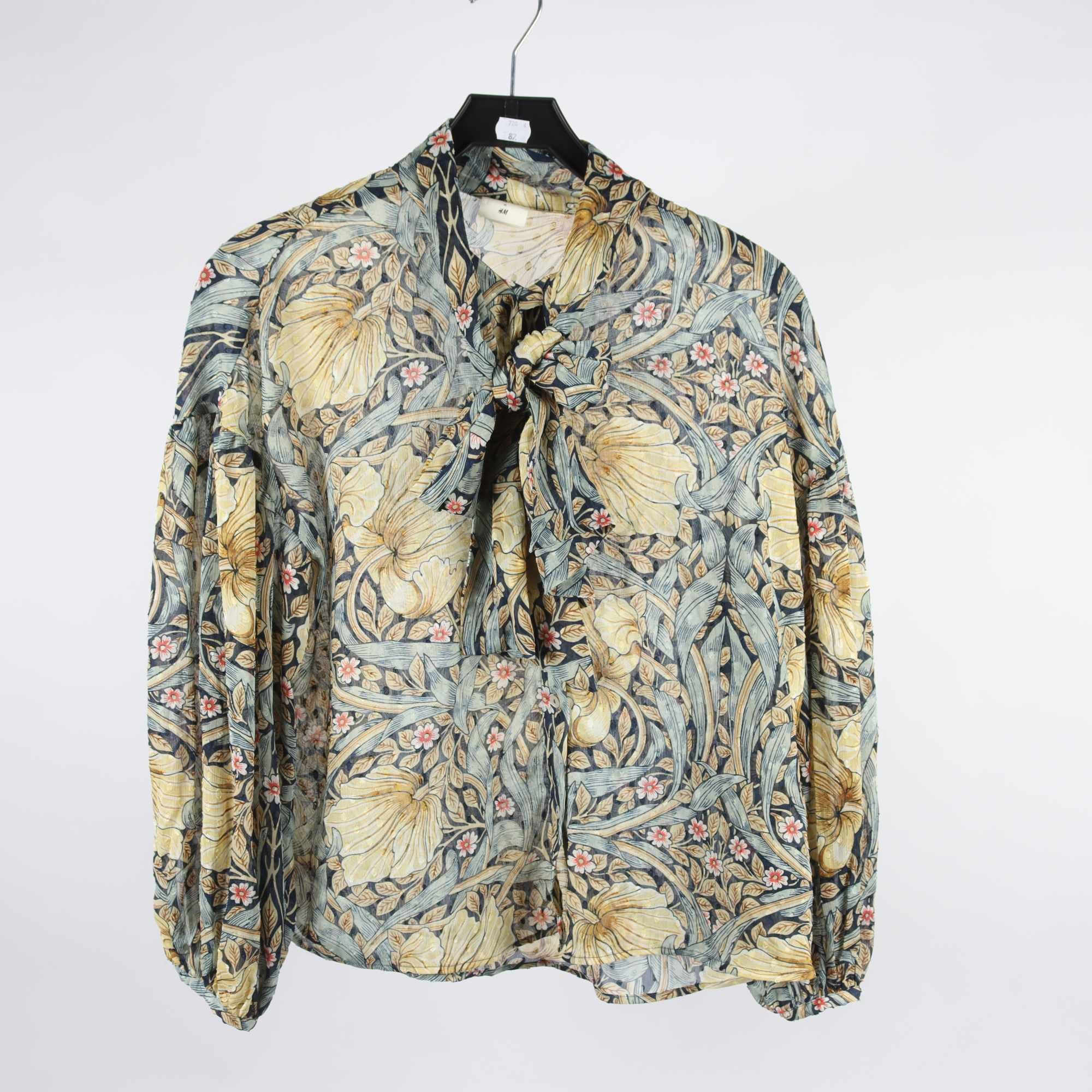 Blus, Morris & Co. & H&M, mönstrad, stl. 36