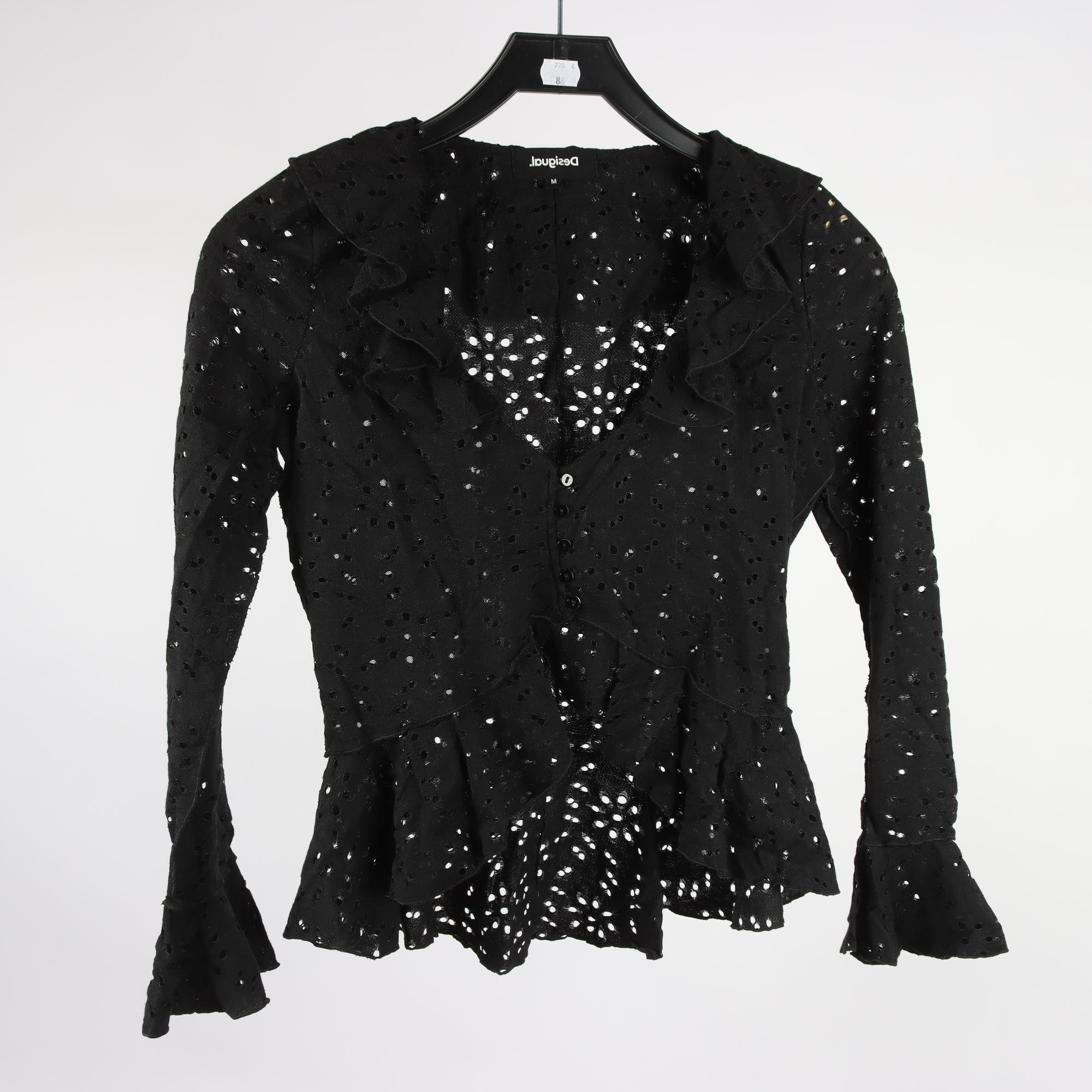 Blus, Desigual, svart, stl. M