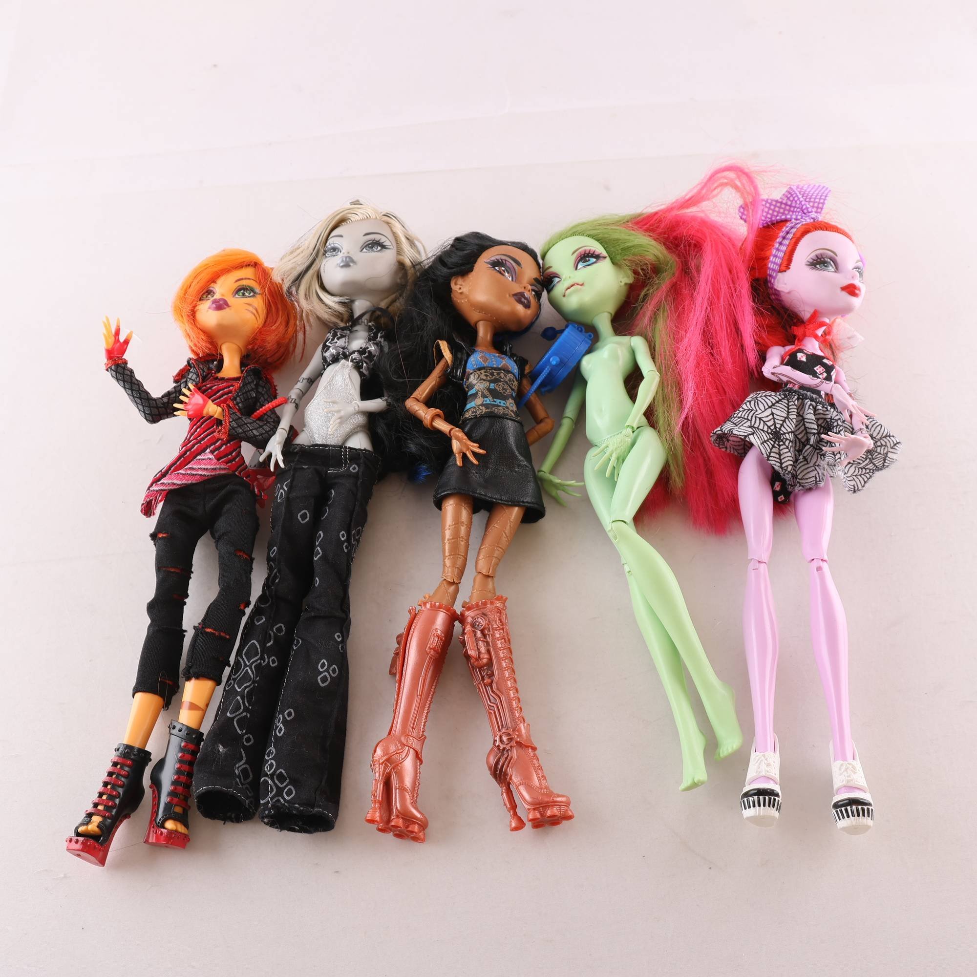 Dockor, monster high, 5 st