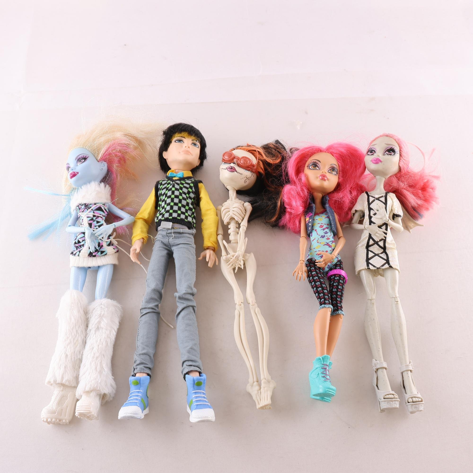 Dockor, monster high, 5 st