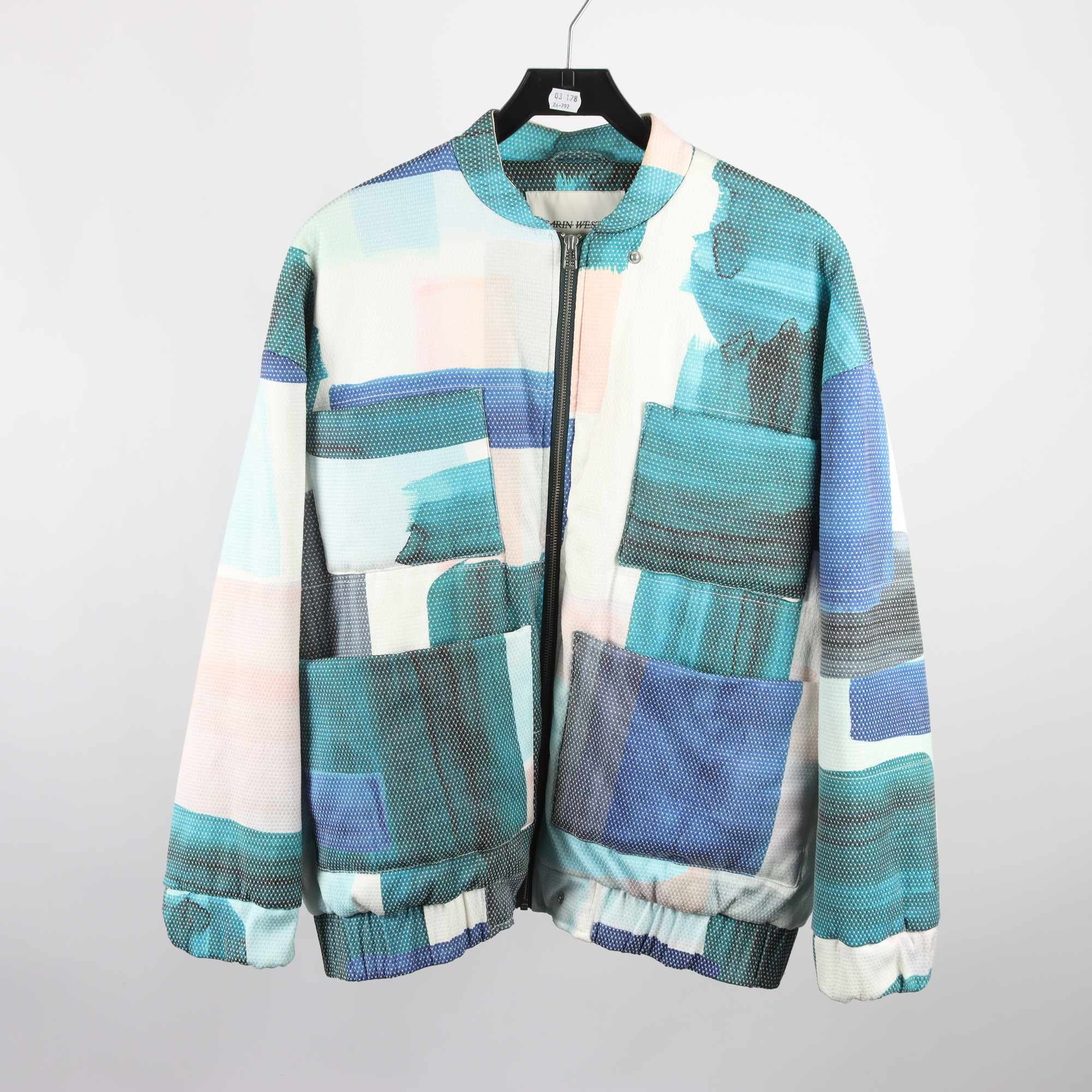 Bomberjacka, Carin Wester, Rutmönster, stl.S