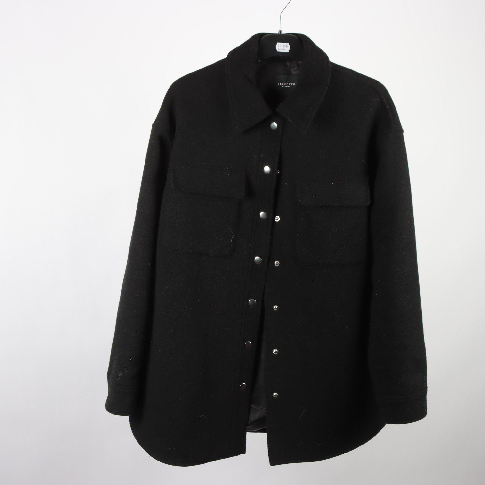 Skjortjacka, Selected femme, ullmix, stl.38