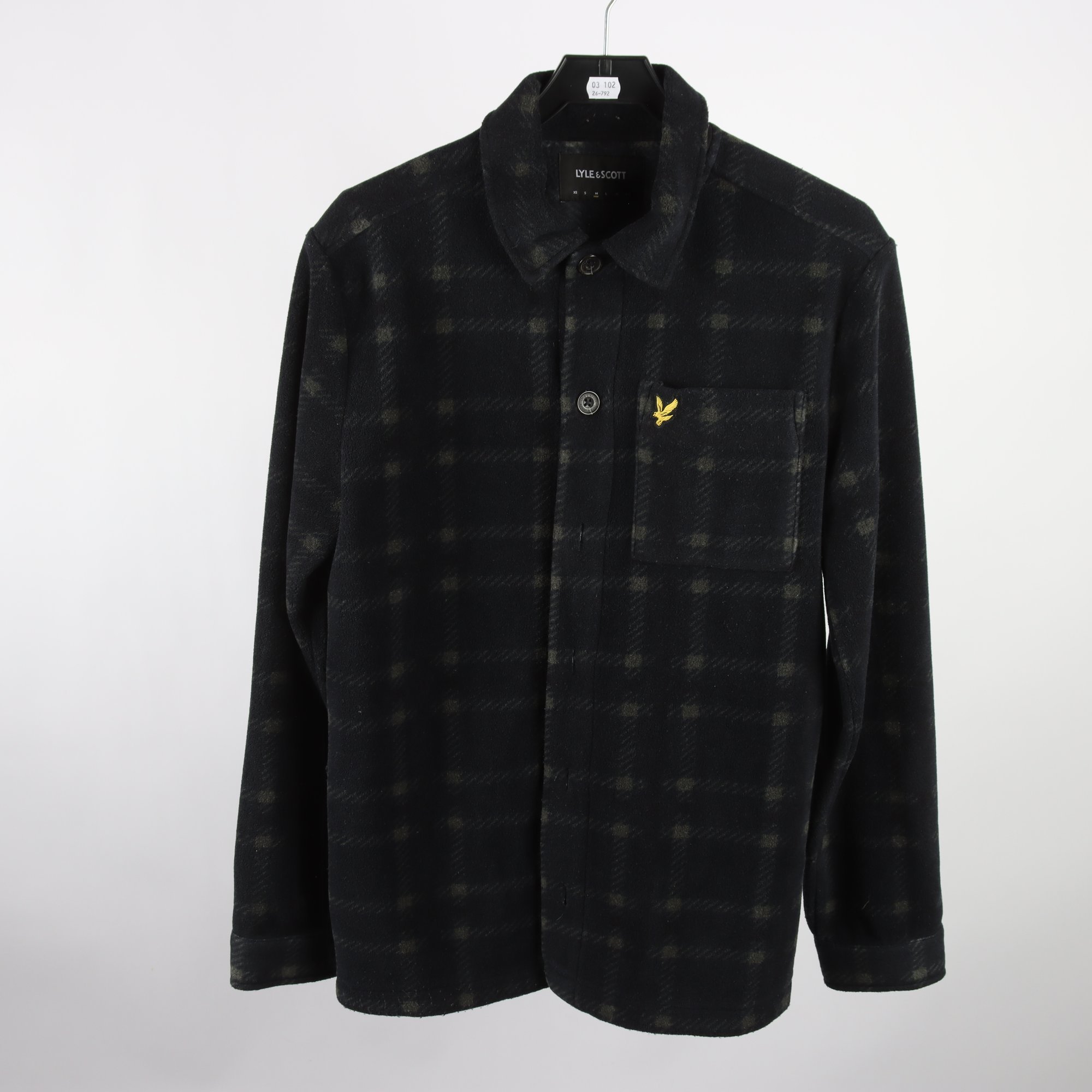 Skjorta, Lyle & scott, Fleece, stl.M