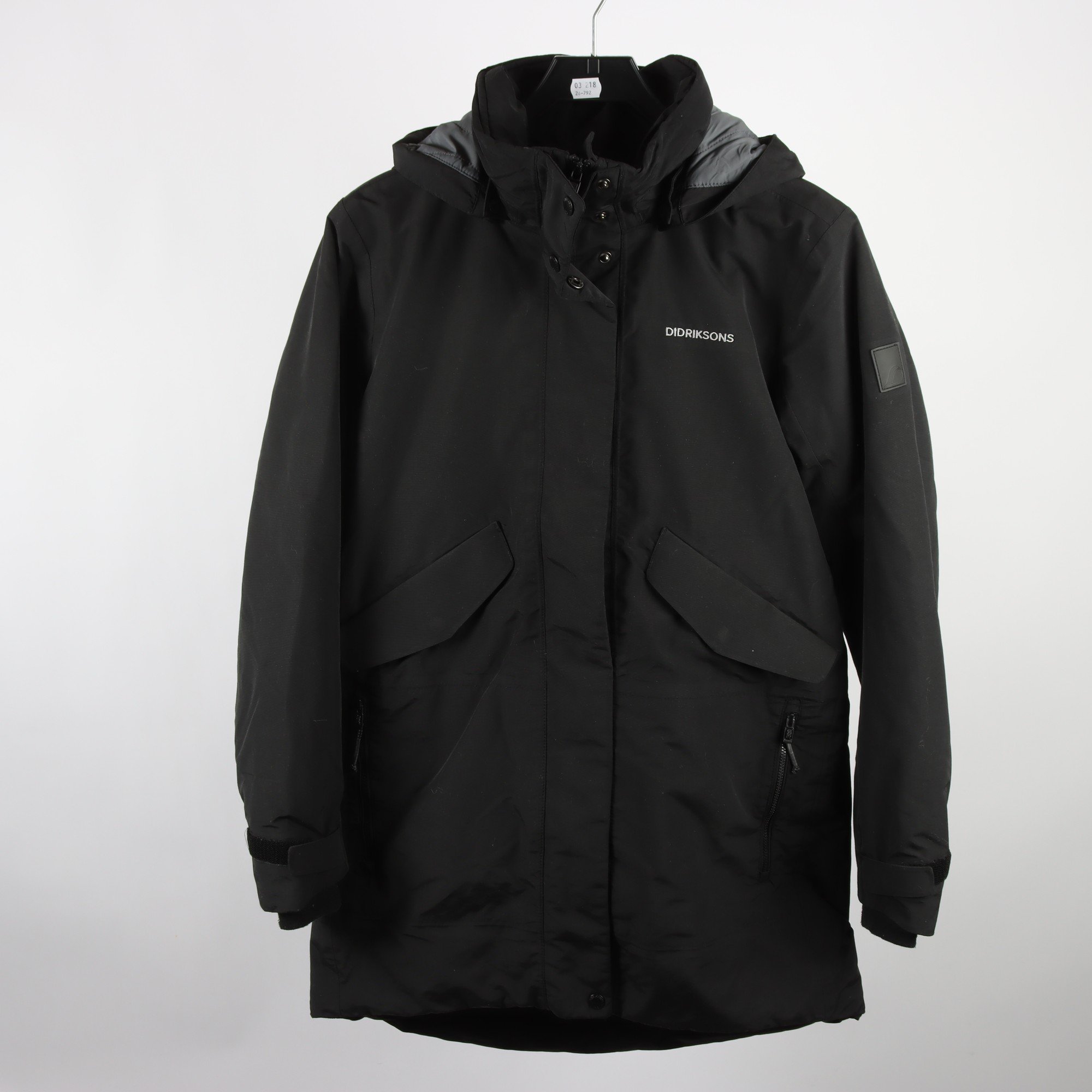 Fodrad jacka, Didrikson, stl.38