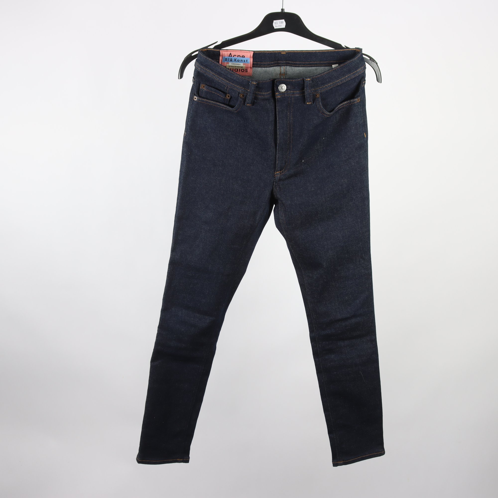 Jeans, Acne Studios, Blå konst, Peg, W29, L32