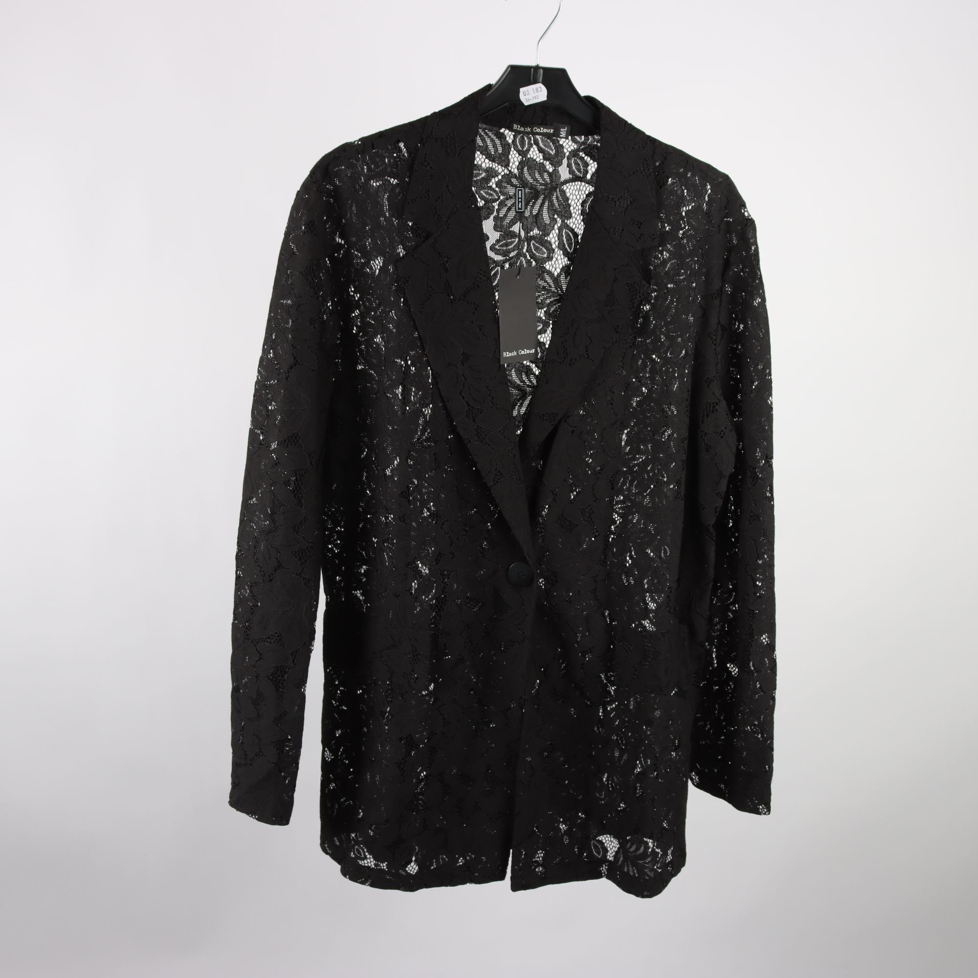 Kavaj, spers, Black colour, stl.M/L