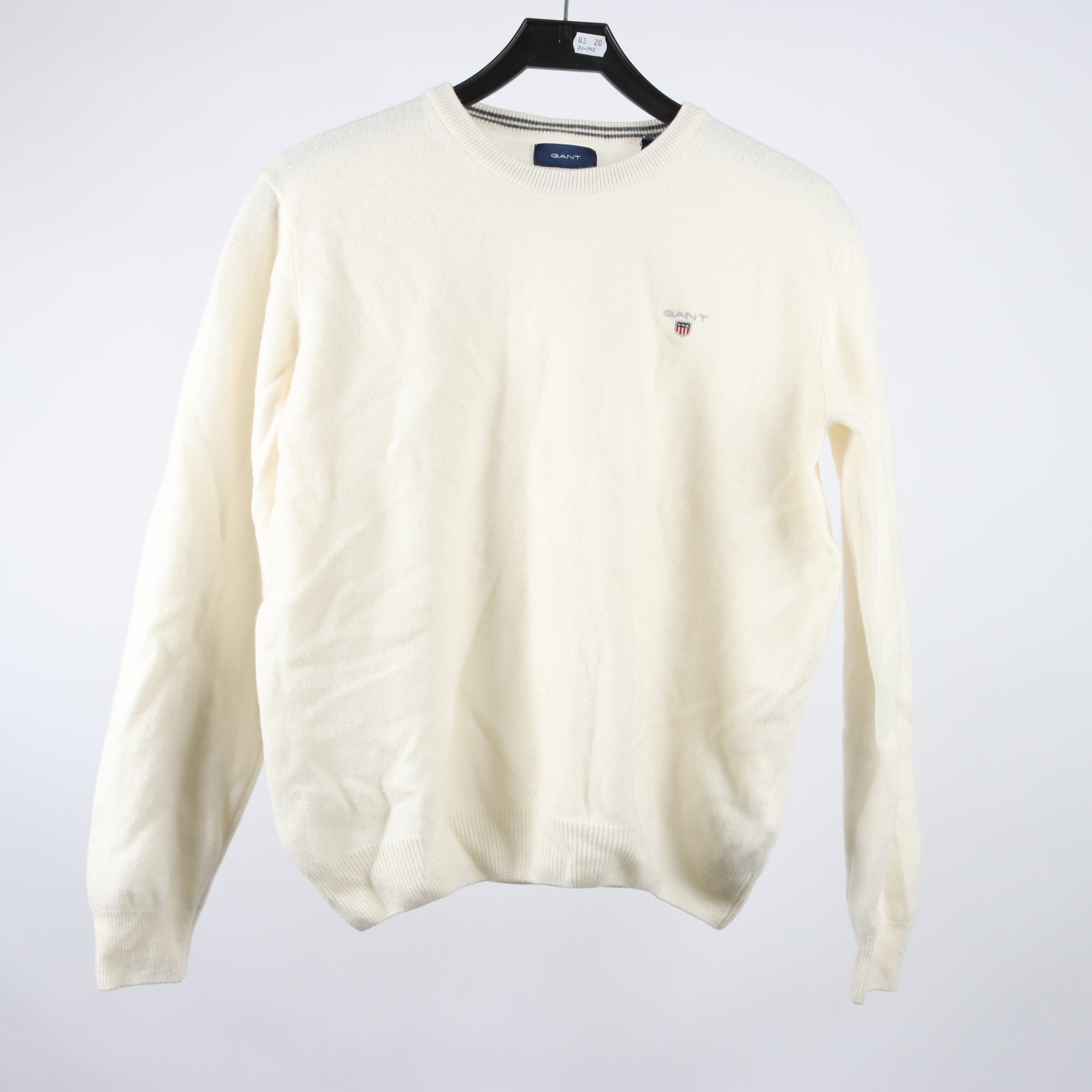 Stickad tröja, Gant, 100% lammull, stl. M