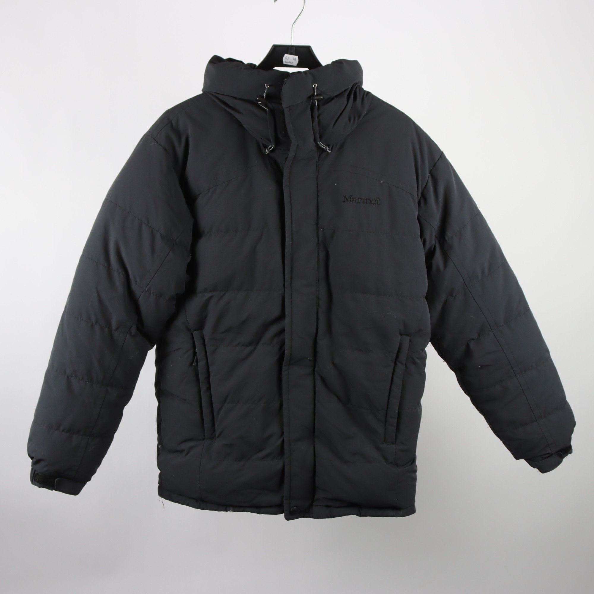 Dunjacka, Marmot, svart. stl.XS