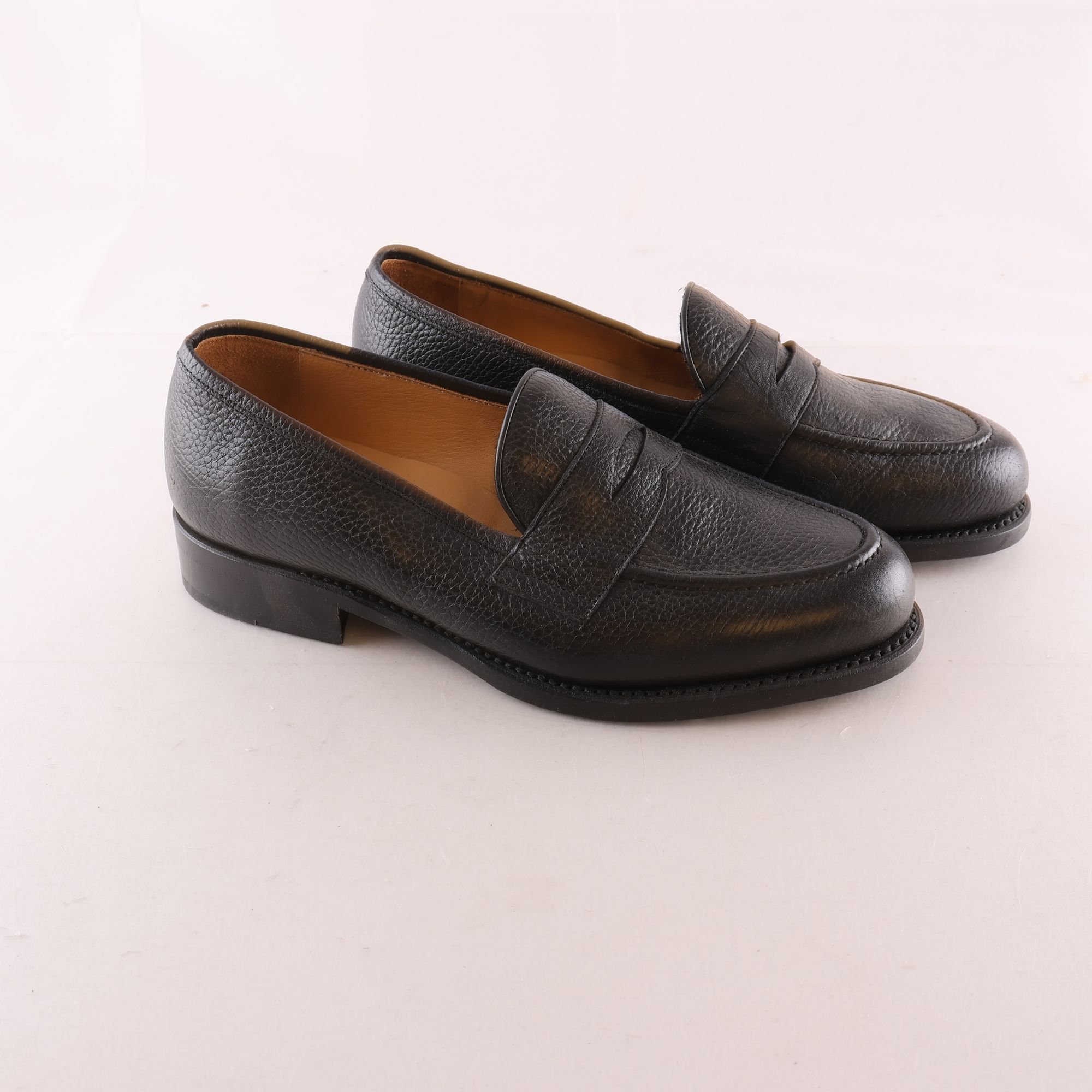 Loafers, Oscar Jacobson, Skinn, stl.40