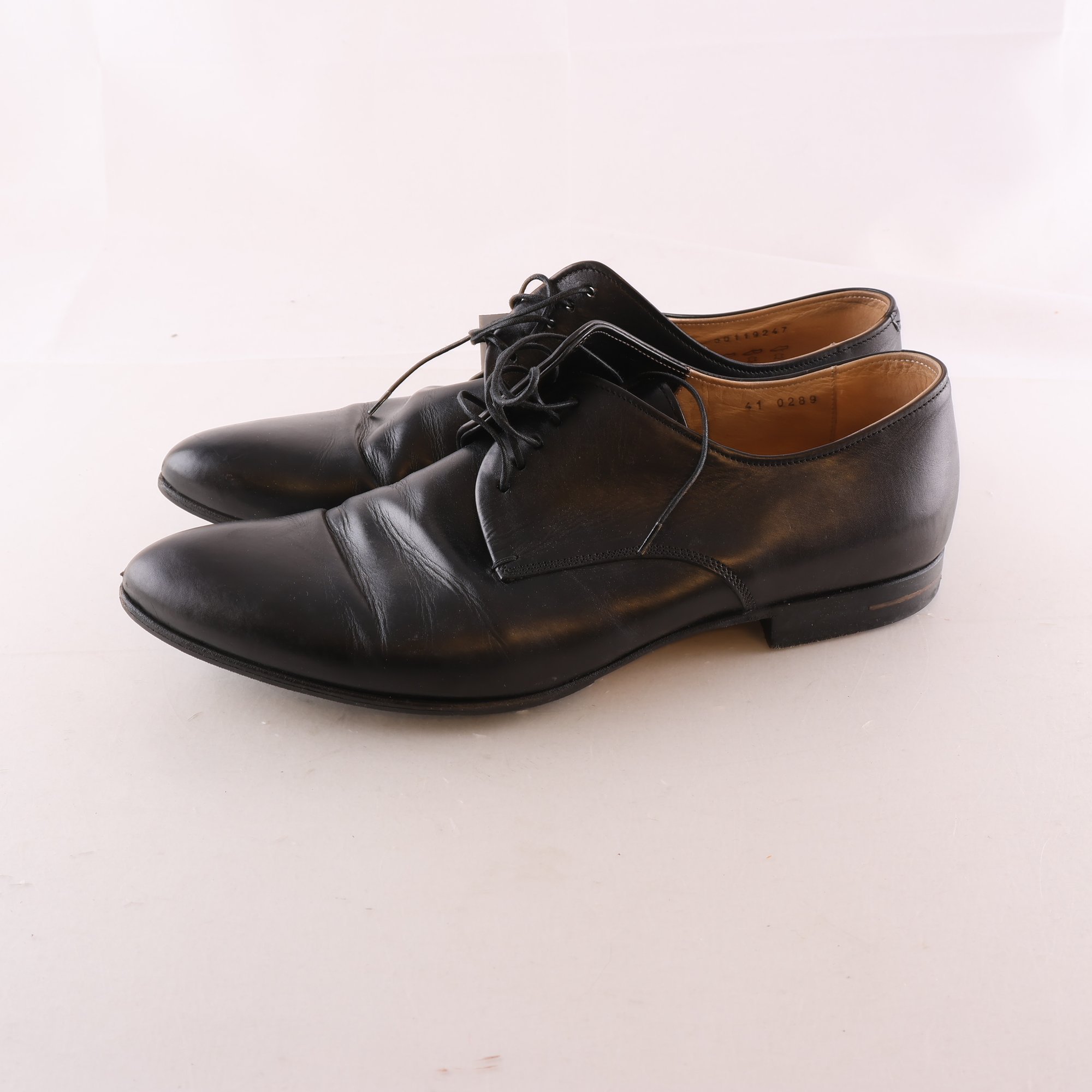 Kostymskor, Hugo boss, Skinn, stl.41