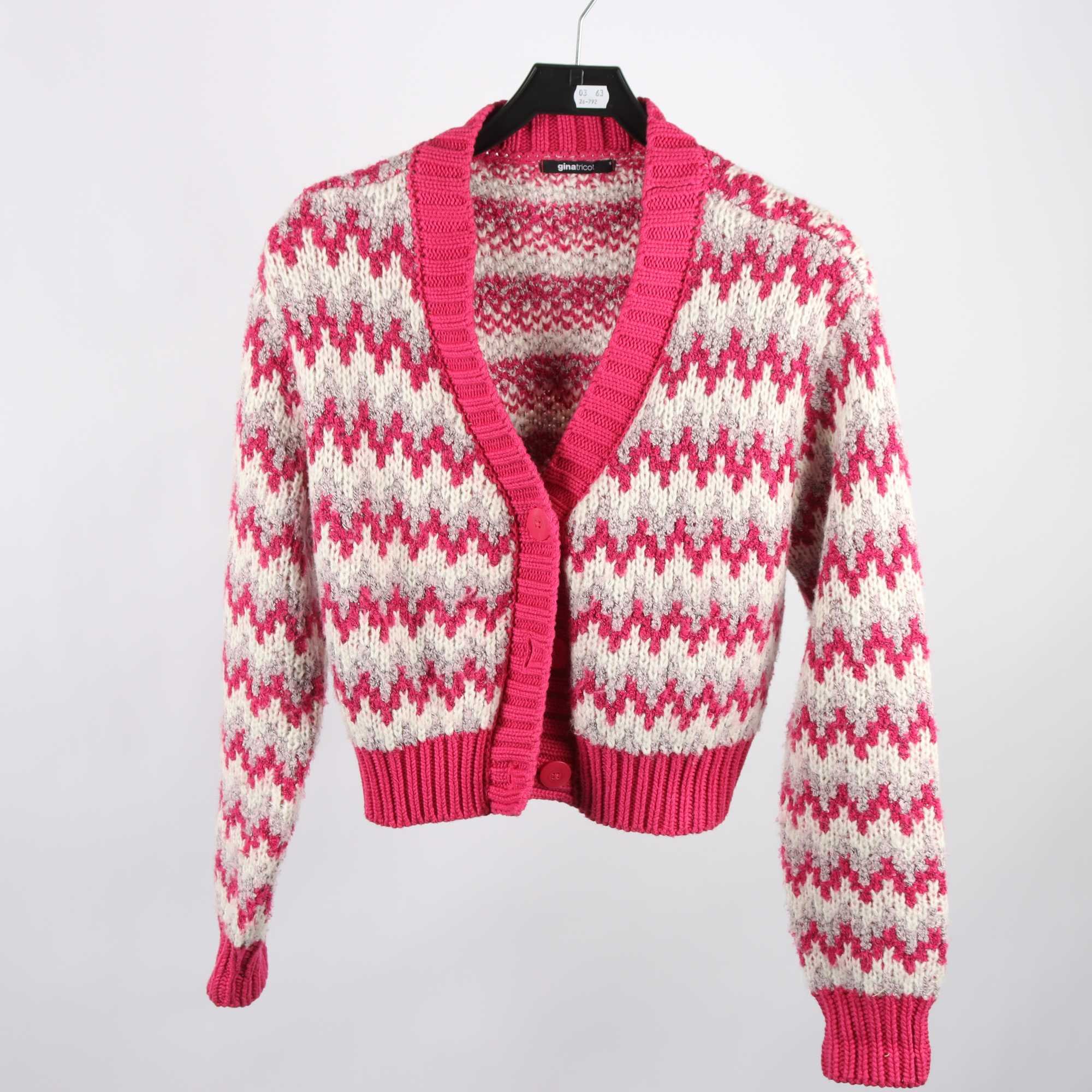 Stickad kofta, Gina Tricot, stl. S