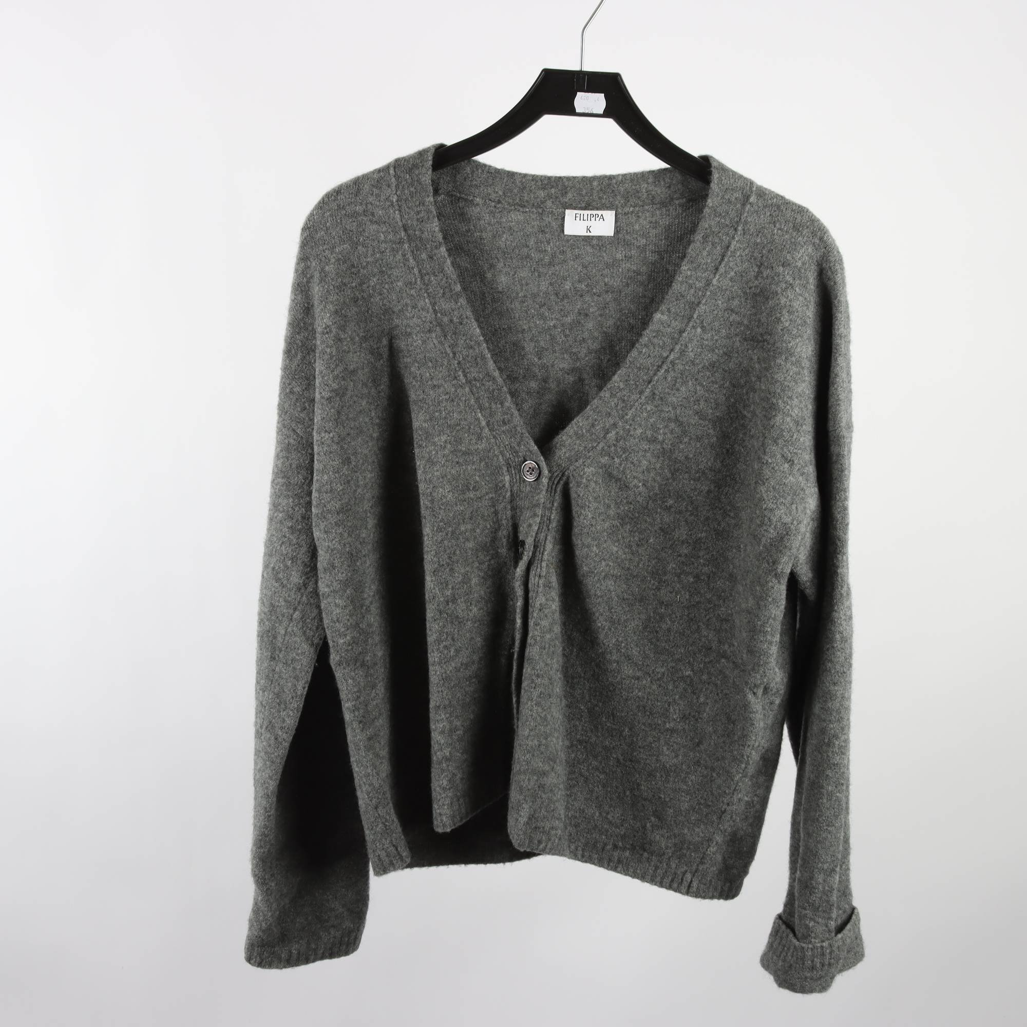 Kofta, Filippa K, grå, ull, yak, stl. M.