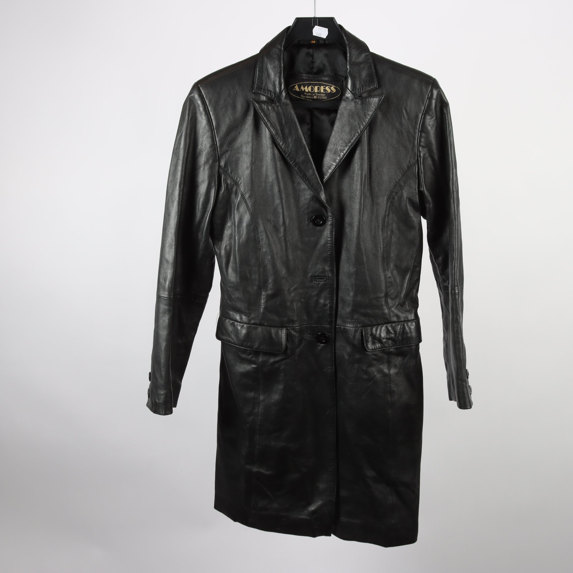 Skinnkappa, Amoress, svart, stl. 38