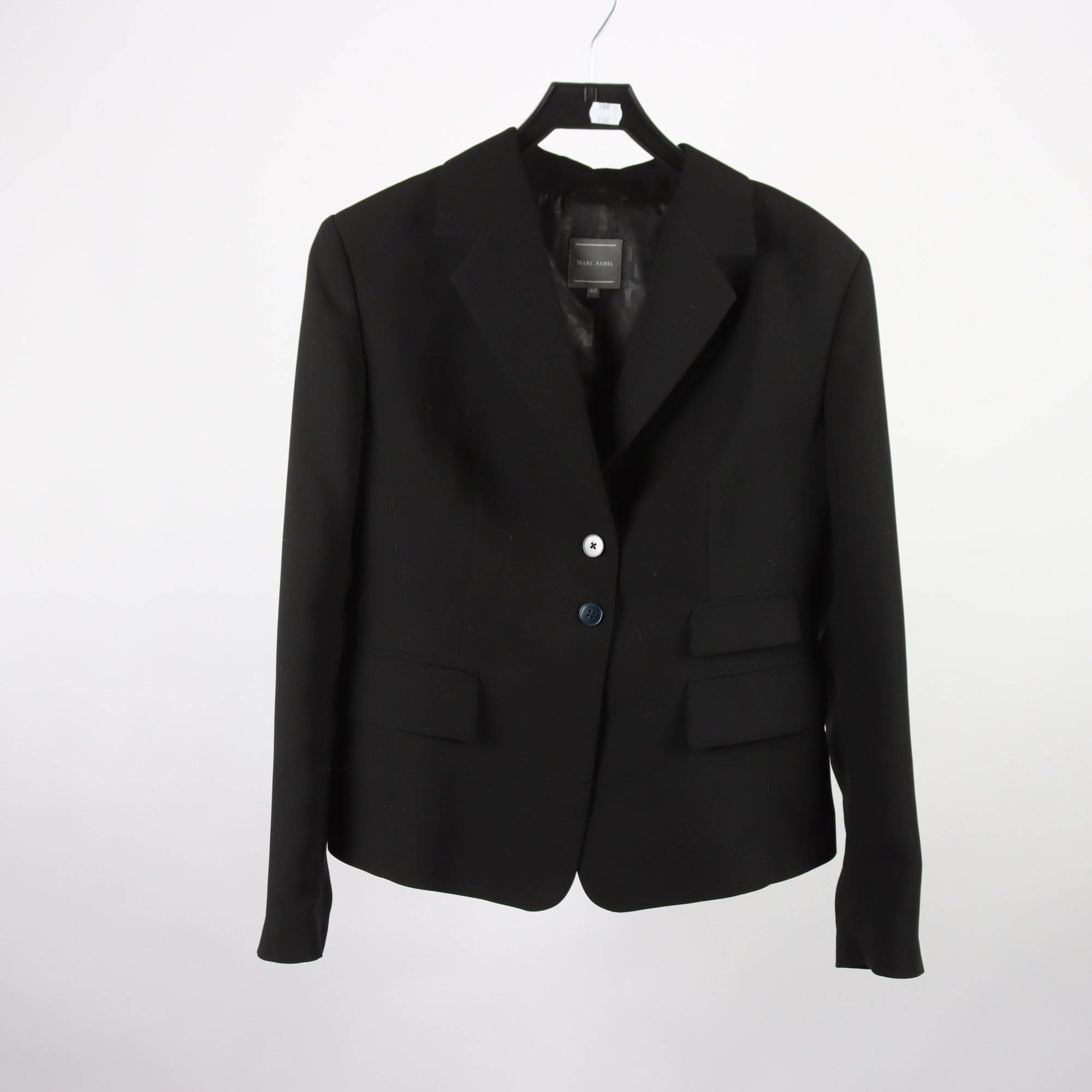 Kavaj, Marc Aurel, svart, stl. 40