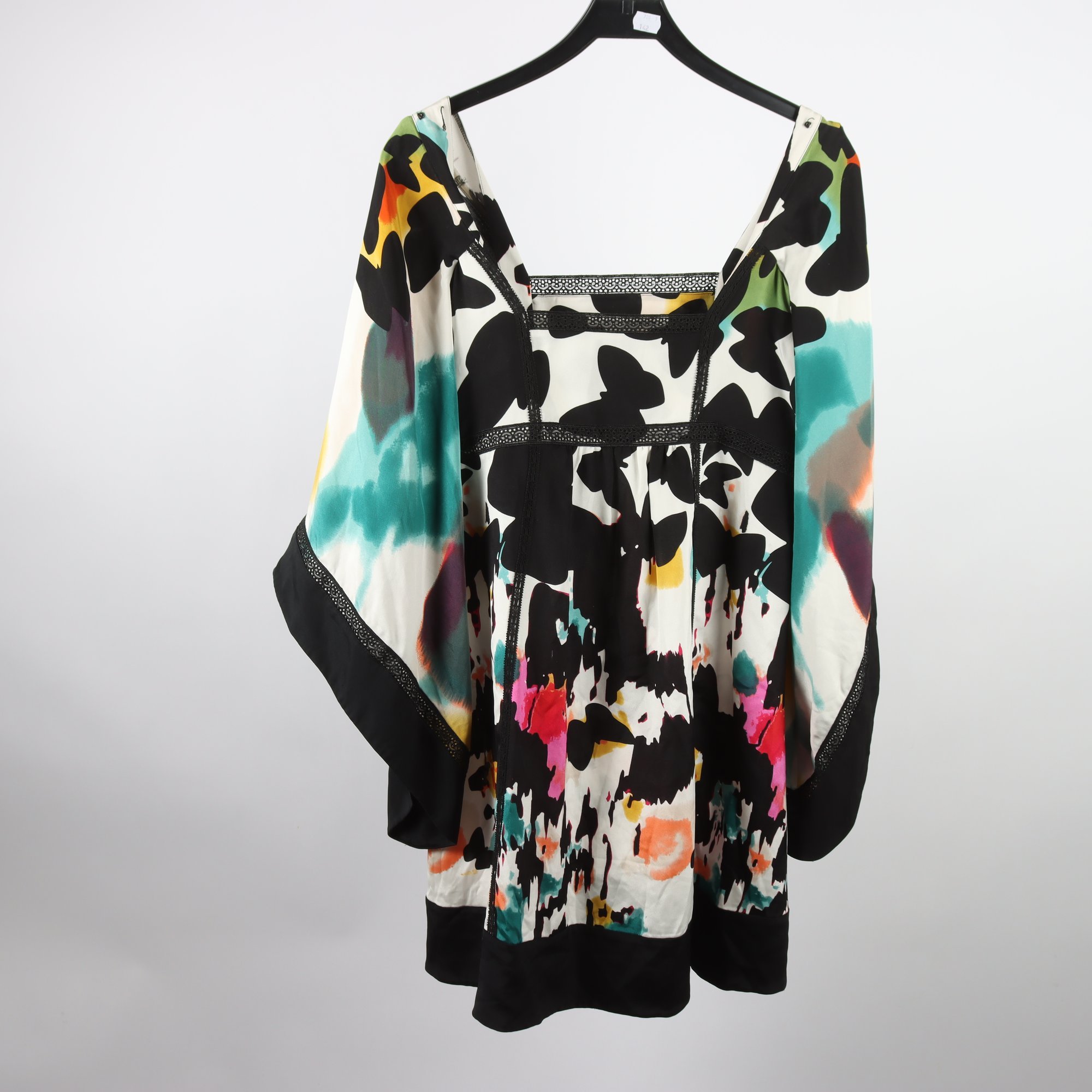 Klänning, Diane von Furstenberg, mönstrad, stl. 8 (M)