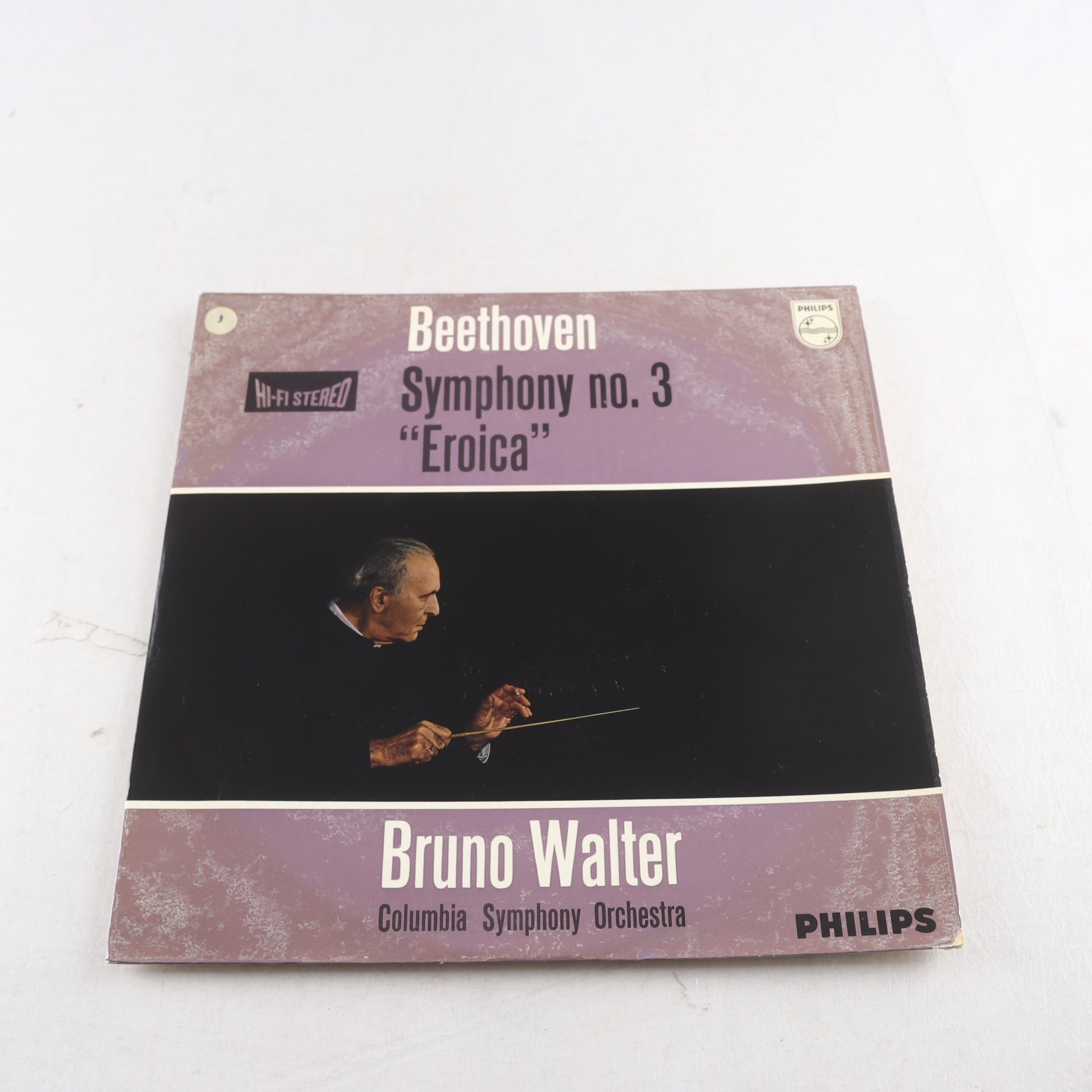 LP Beethoven, Bruno Walter, Columbia Symphony Orchestra, Symphony No. 3