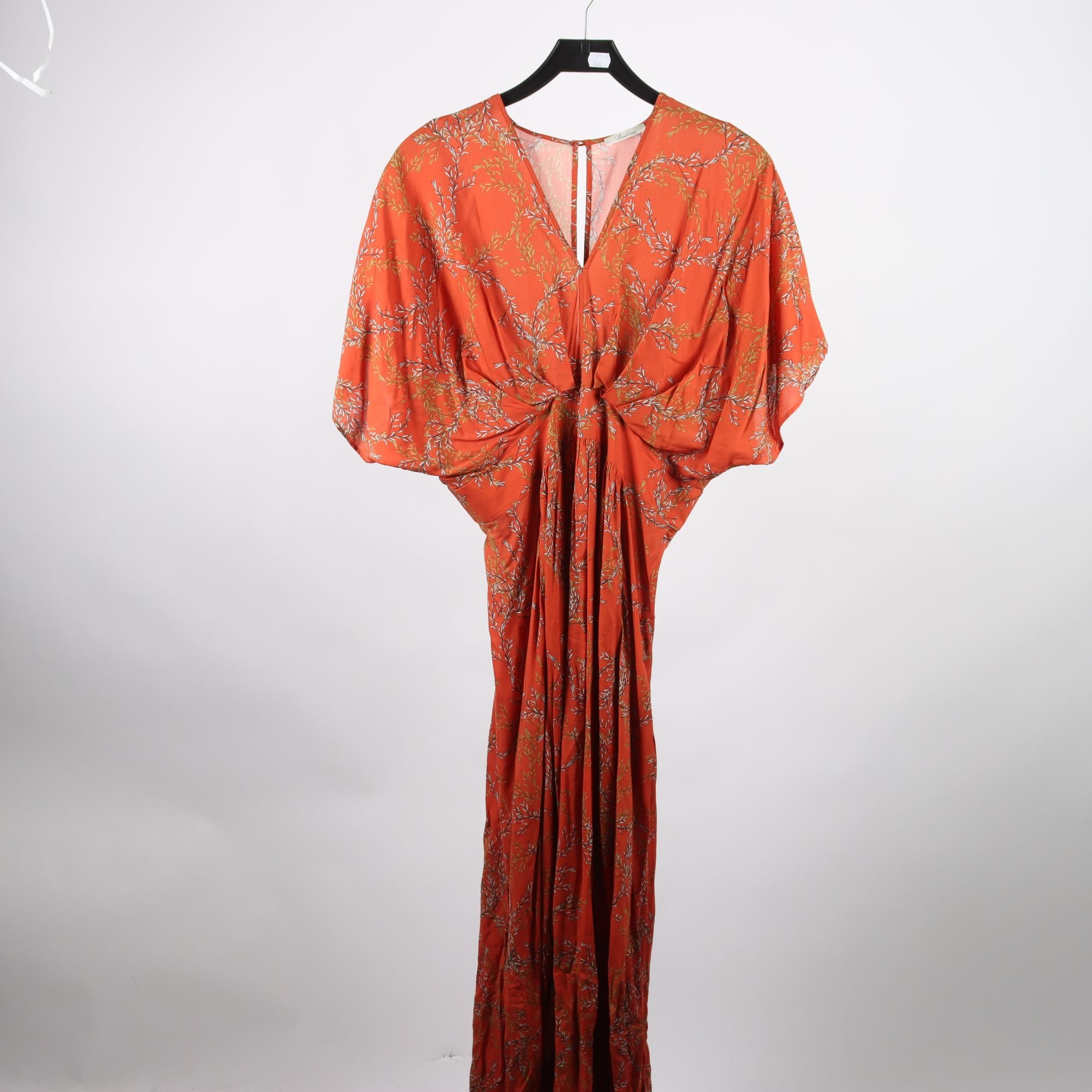 Klänning, Stenströms, terracotta, mönstrad, stl. 40