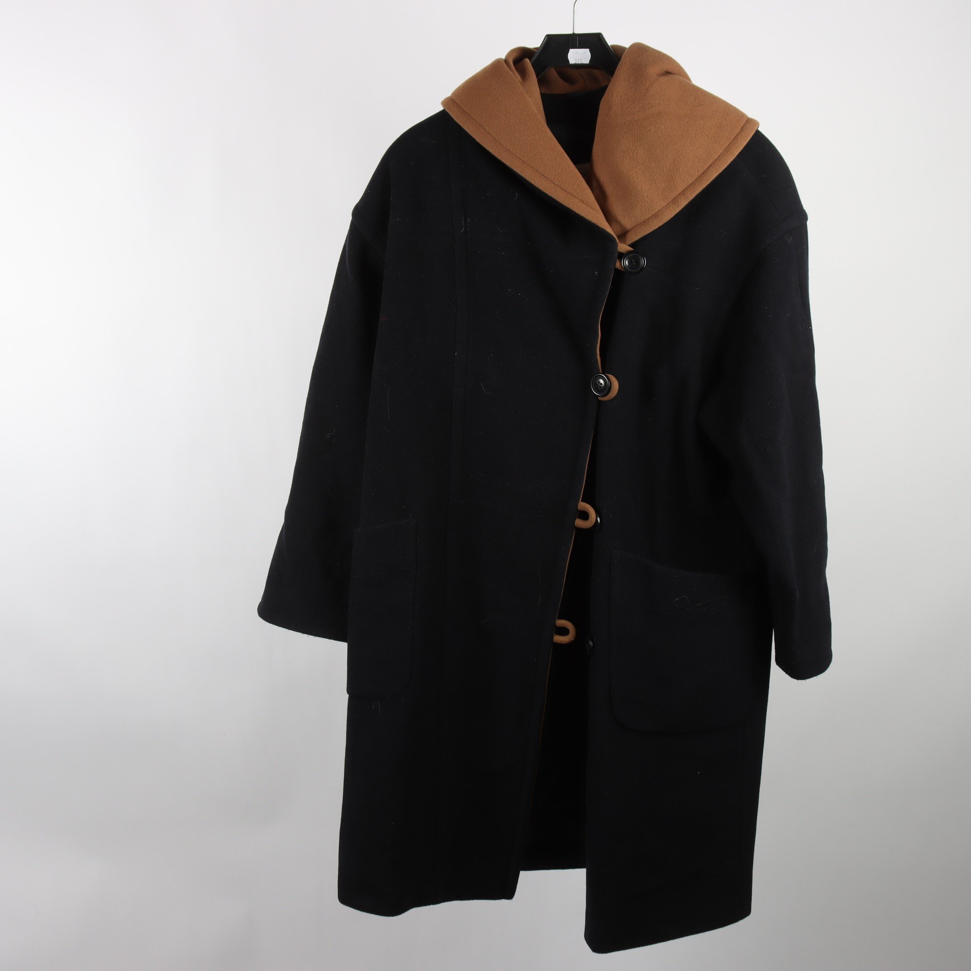 Kappa, Erich Fend, blå, beige, ull, cashmere, stl. 36.