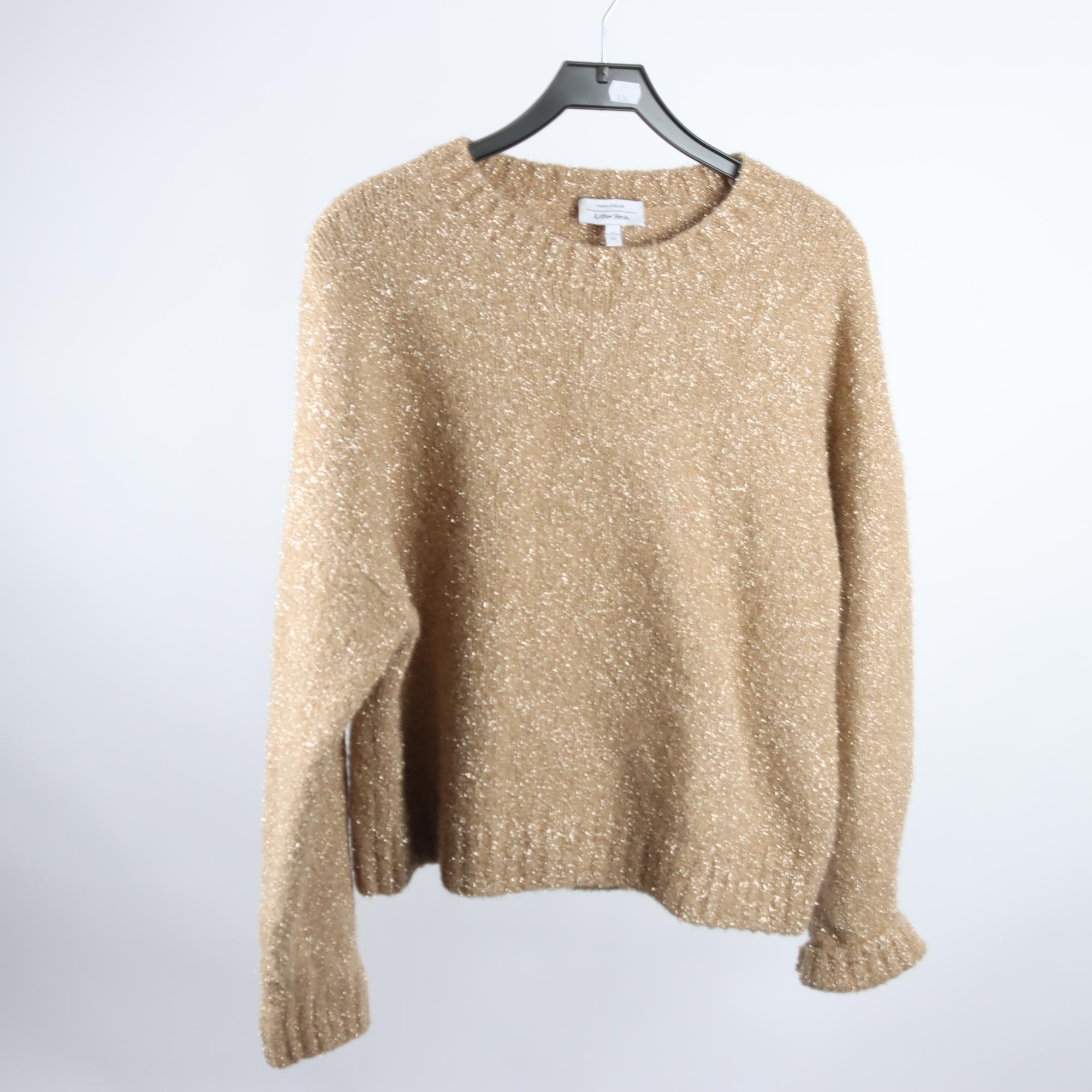 Tröja, &Other Stories, beige, guld, stl. L