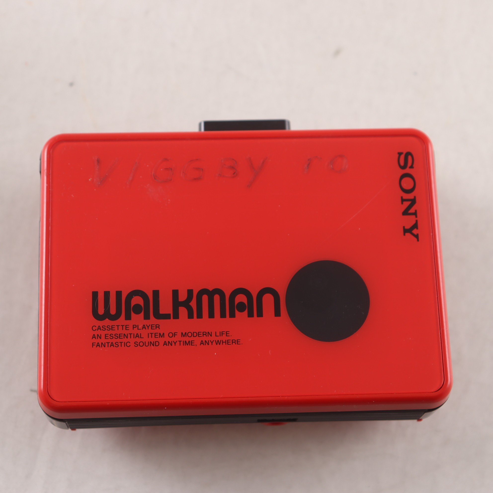 Kassettbandspelare, Sony Walkman WM-A10. Repobjekt.