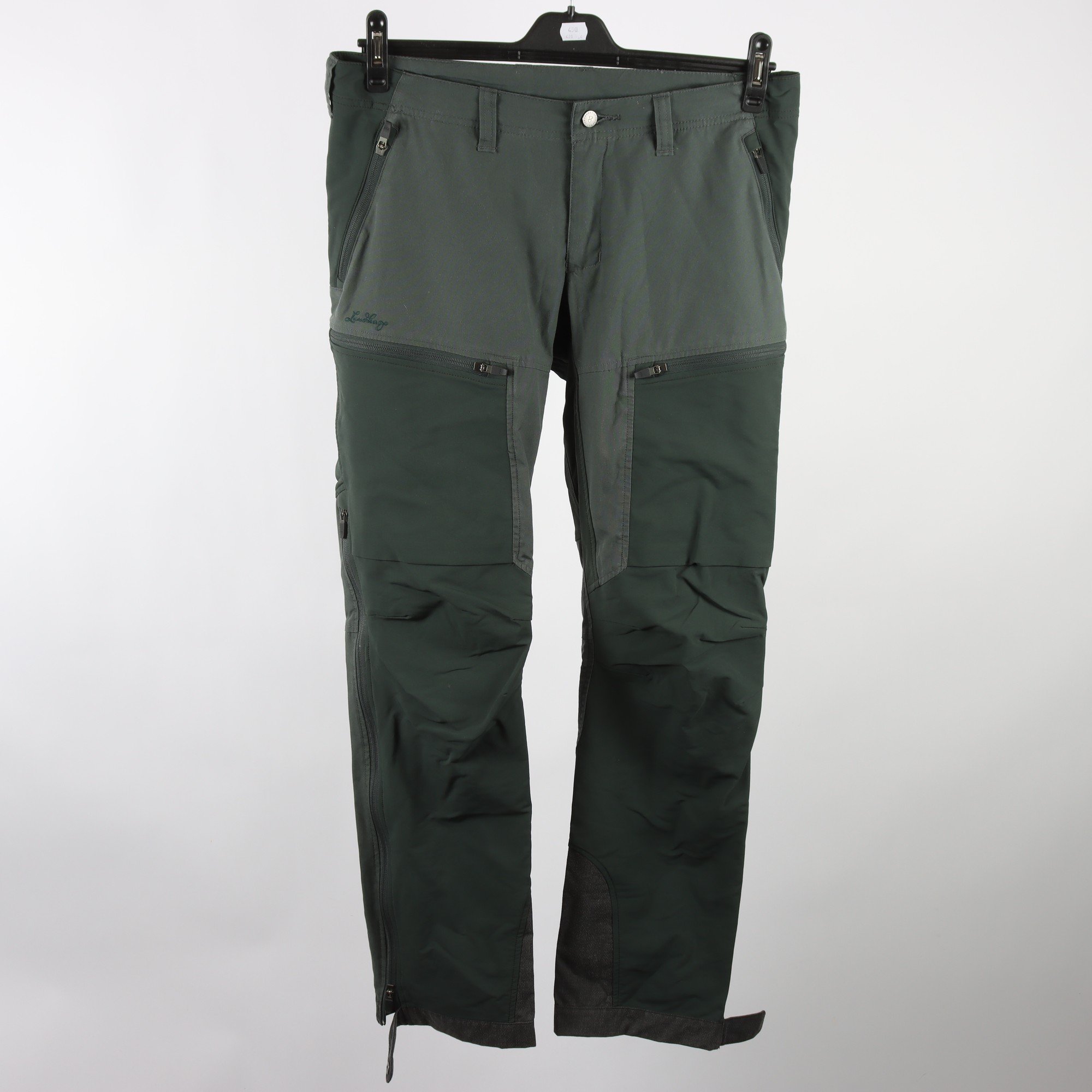 Friluftsbyxor, Lundhags, grön, stl. 50.