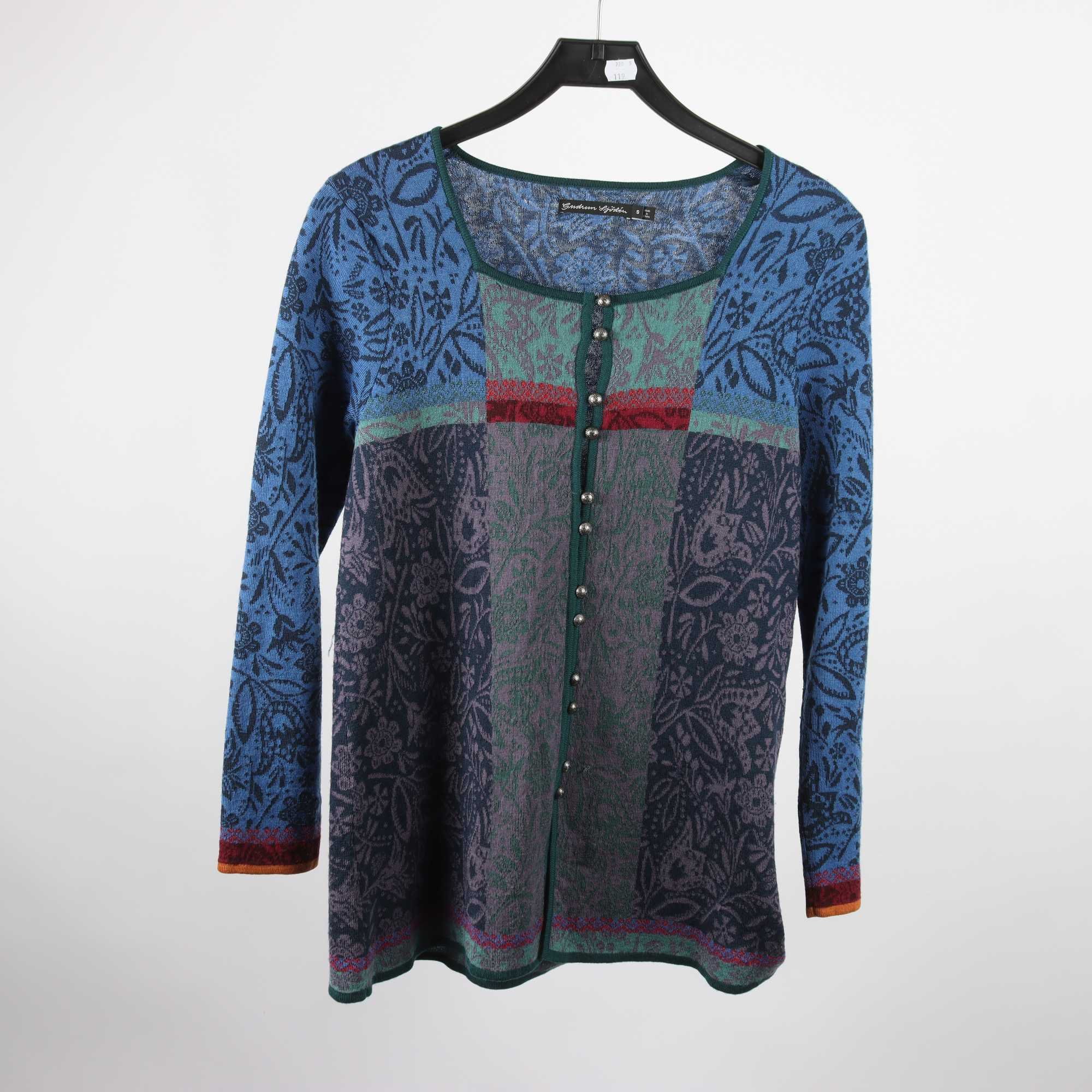 Kofta, Gudrun Sjödèn, flerfärgad, mönstrad, stl. S