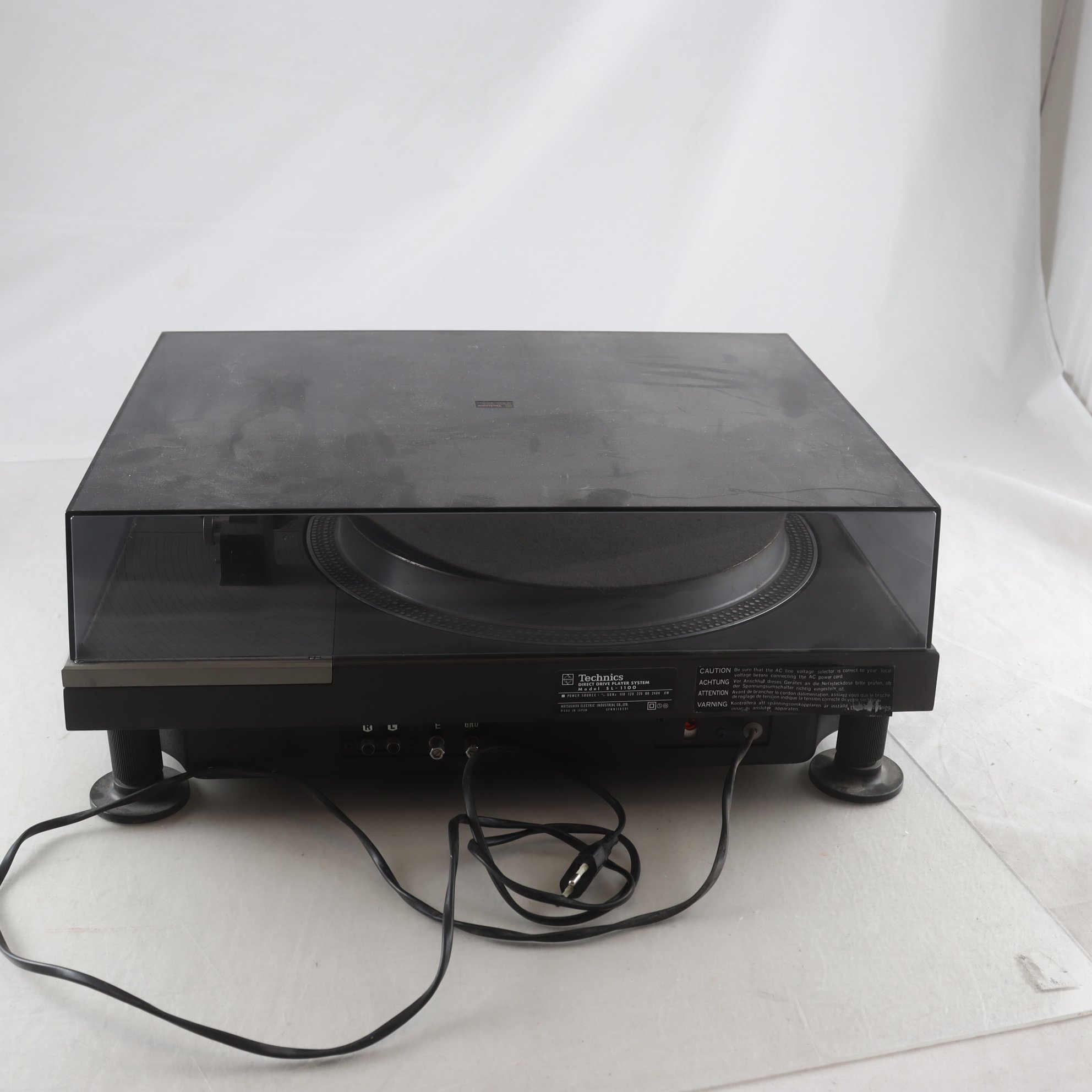 Skivspelare, Technics SL-1100. Endast avhämtning.