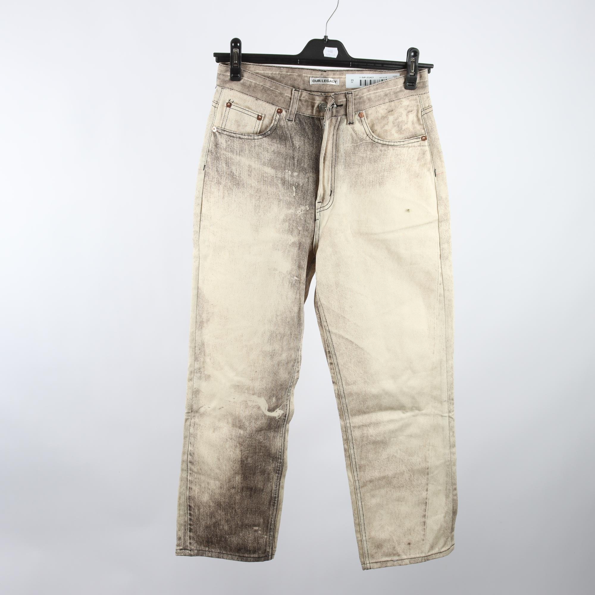 Jeans, Our Legacy, beige, stl. 29.