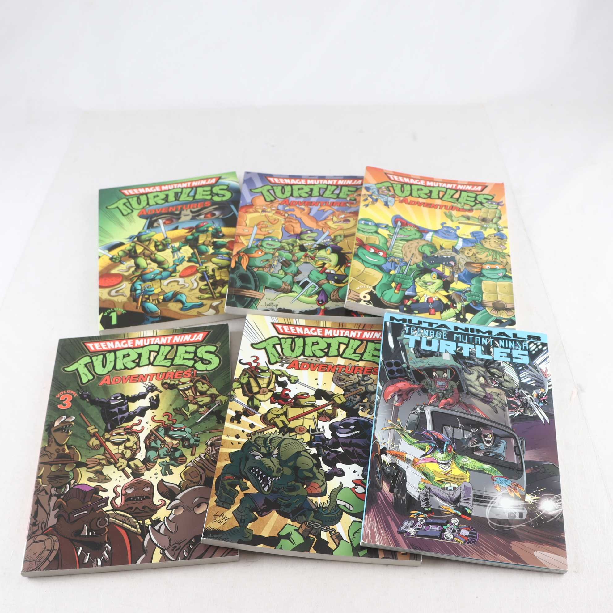 Seriealbum, Teenage mutant ninja turtles.