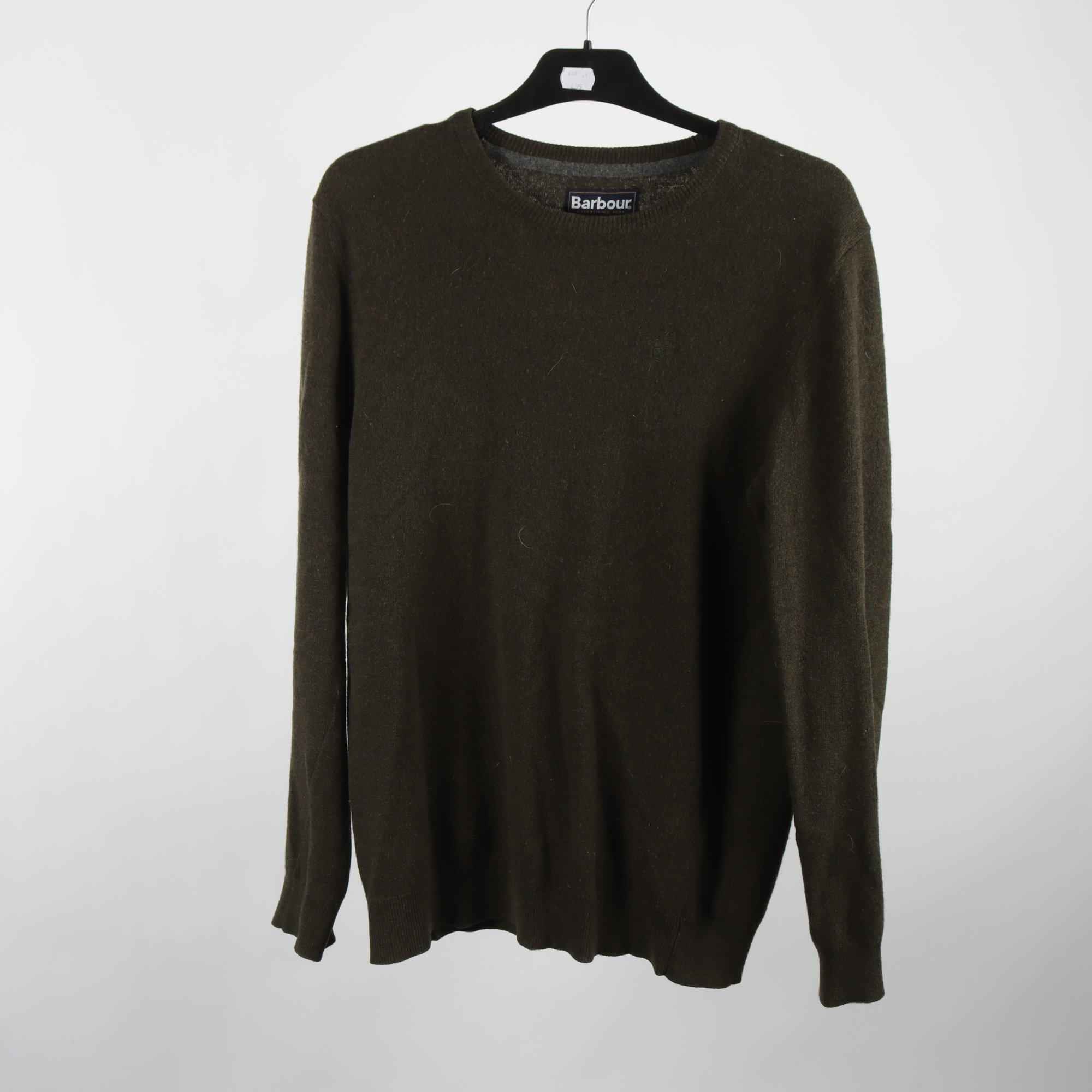 Tröja, Barbour, grön, ull, stl. M.