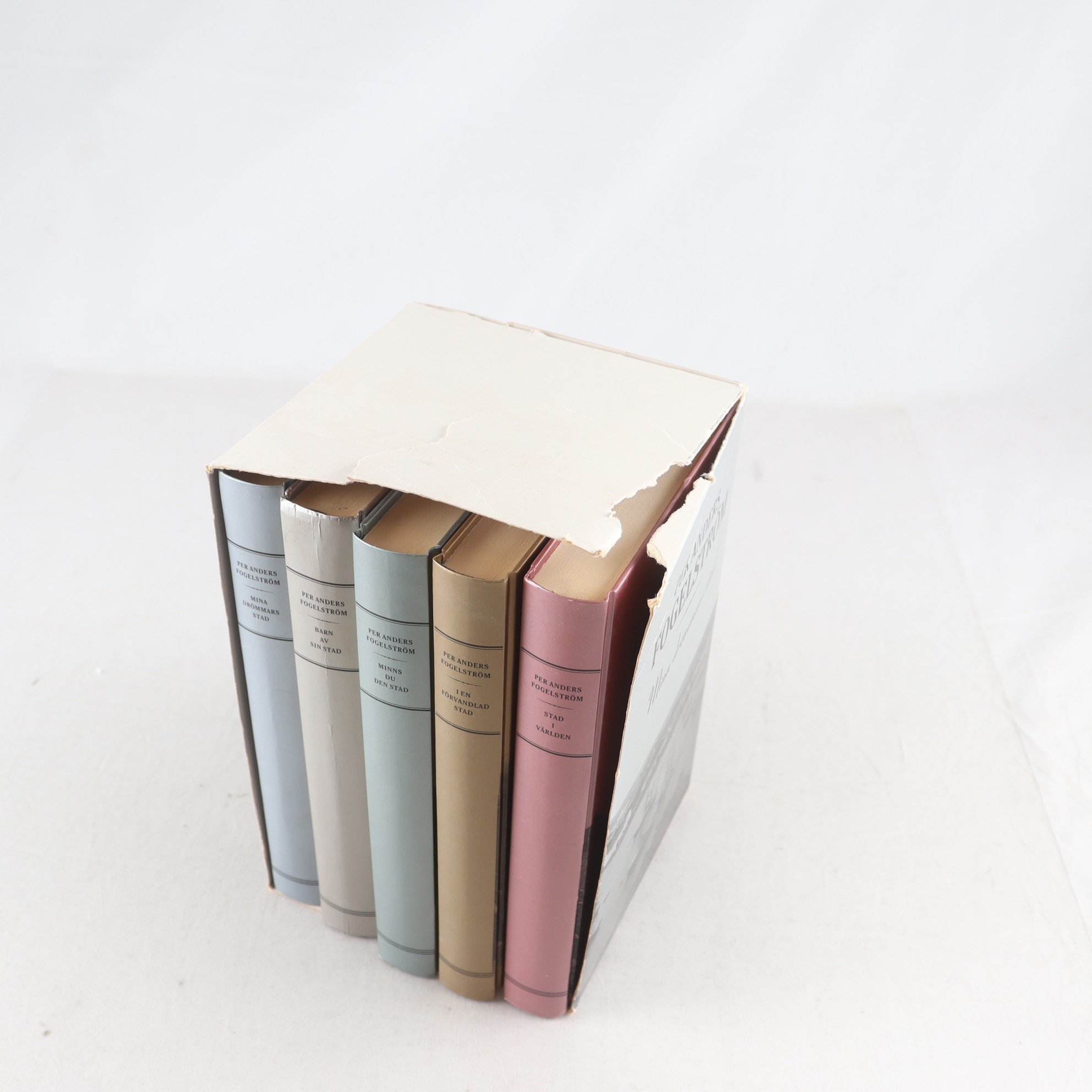 Mina drömmars stad – Per Anders fogelström, 5 volymer