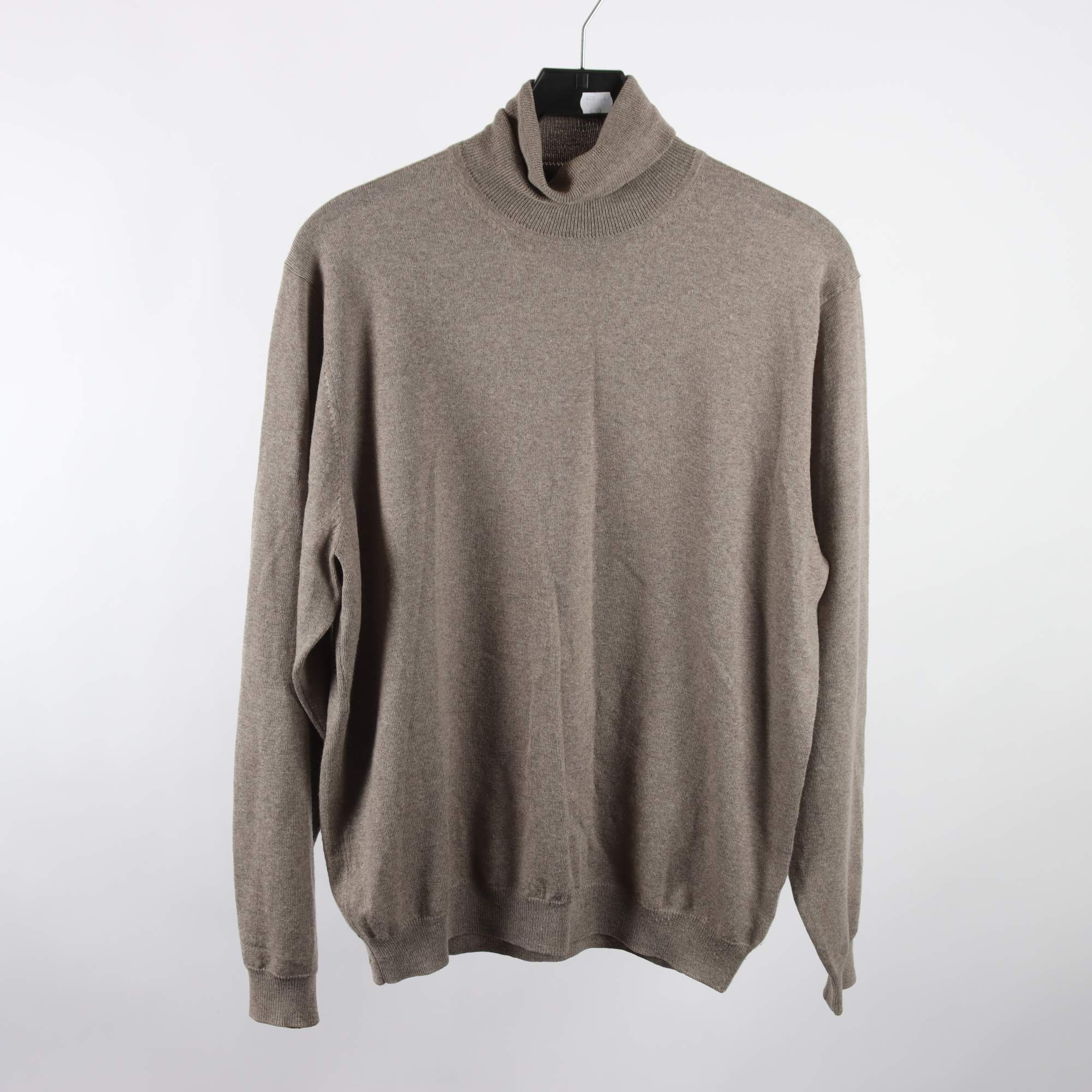 Polotröja, Alan Paine, beige, ull,stl. 56.