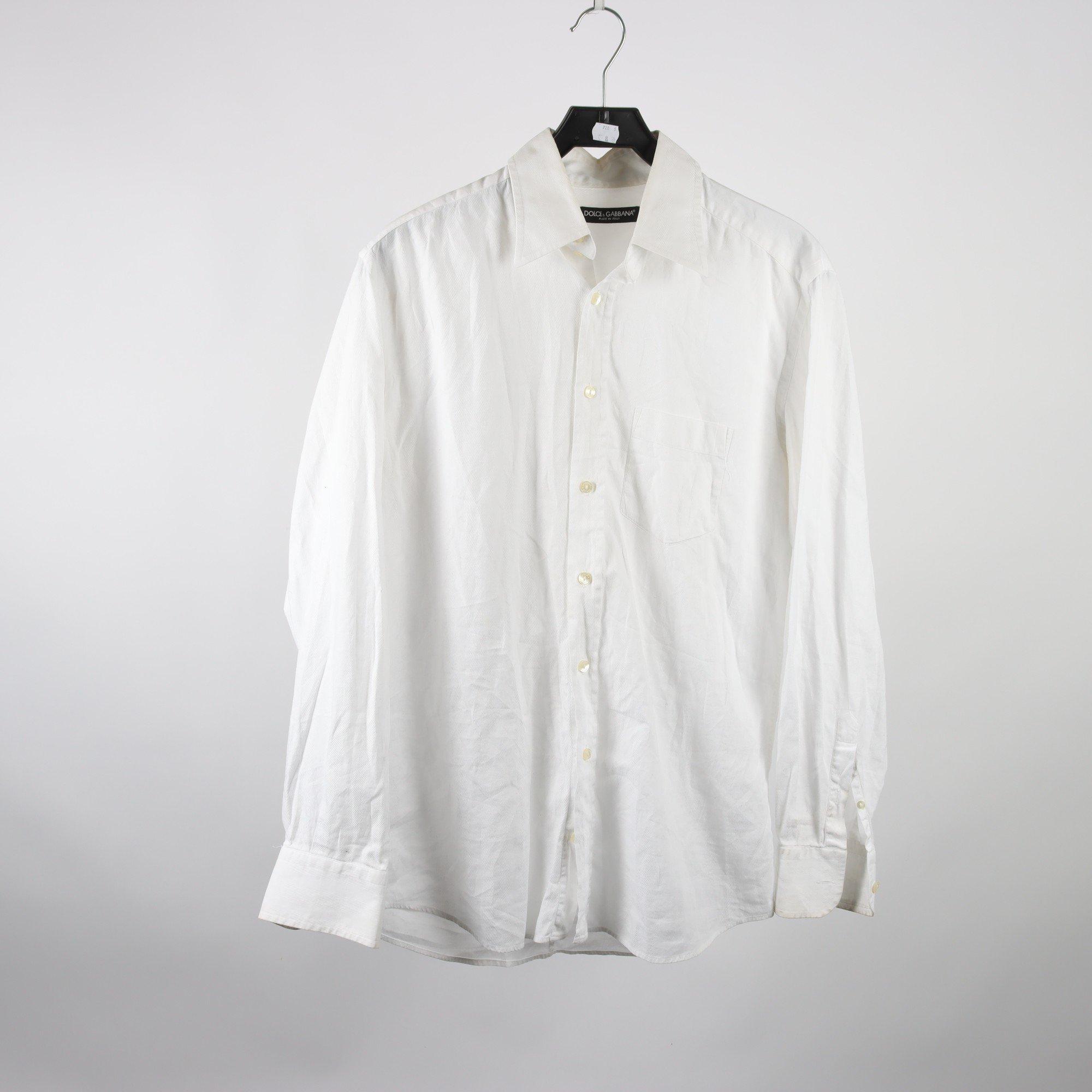 Skjorta, Dolce & Gabbana, vit, stl. 16/41 (L)