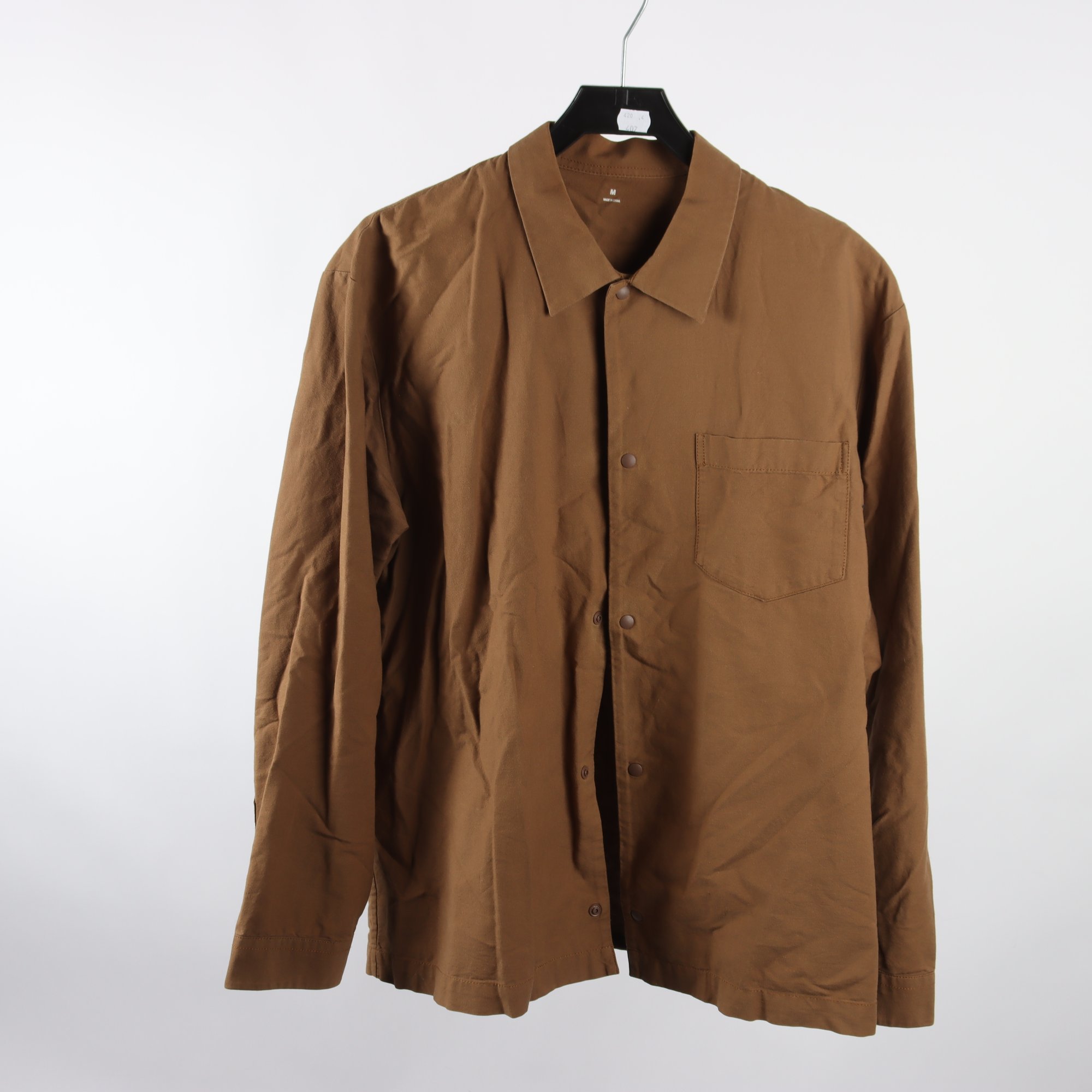 Skjorta, Muji, brun, stl. M.