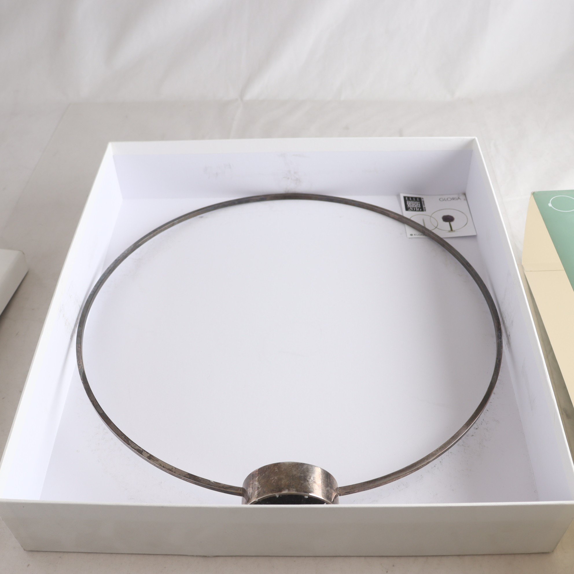 Ljusstake, Gloria, Boberg & Ridderstråle, Klong. Samfraktas ej