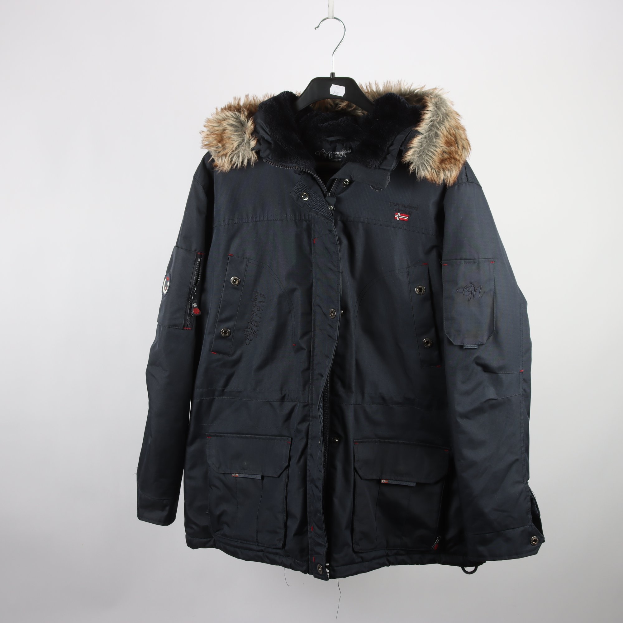 Jacka, Geographical Norway, blå, stl. 4XL